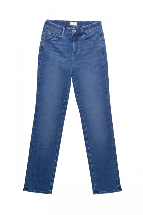 Blue STELLAR Slim Classic jeans made from organic cotton by Dawn Denim