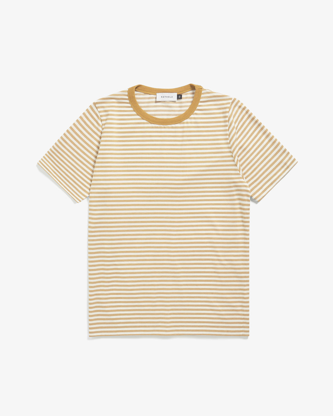 T-shirt rayé 100 % coton biologique de Rotholz