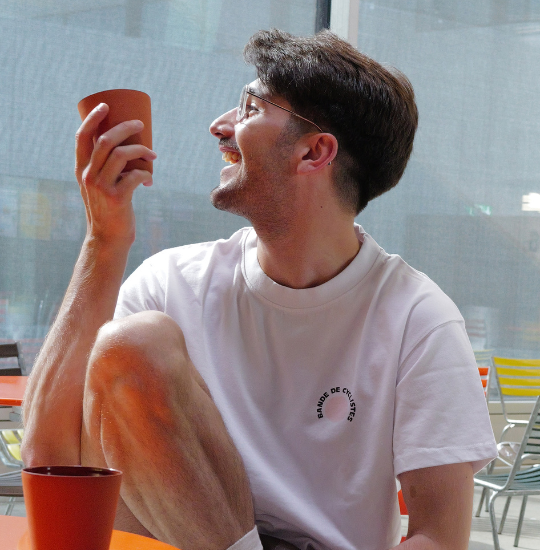 Tee-shirt | Berlin | Blanc | Unisexe