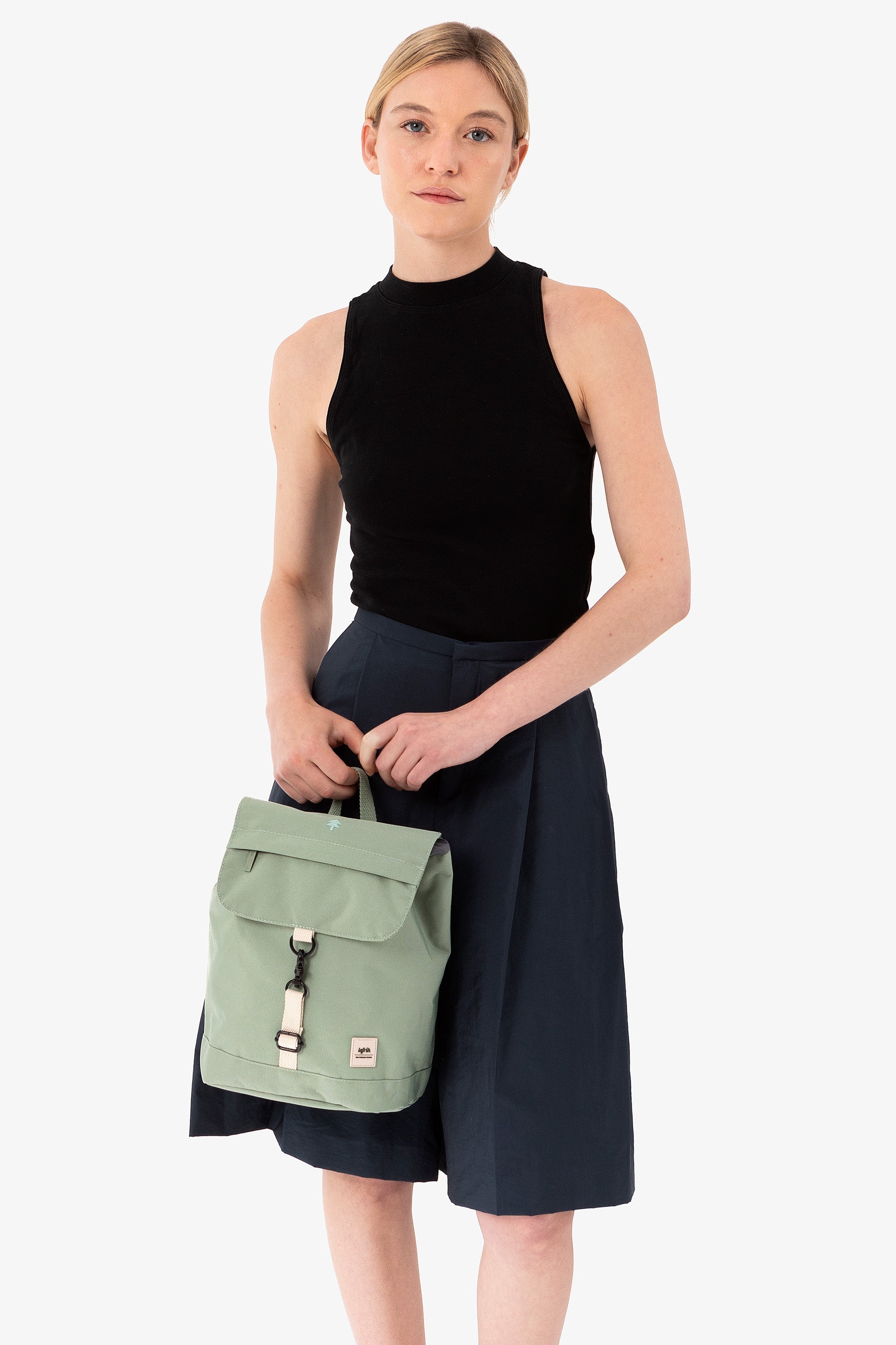 Hellgrüner Rucksack Scout Mini aus recyceltem PET von Lefrik