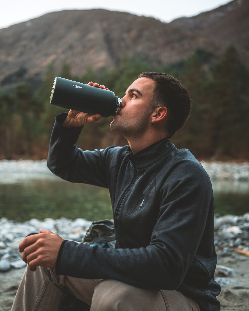TreeBottle Carry 1L Juniper - BOTTLE - NIKIN