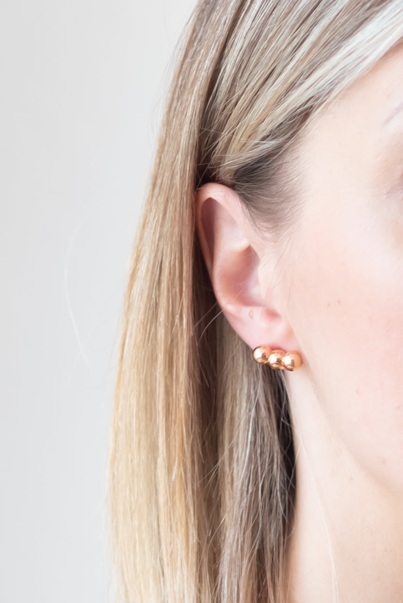 Stud earrings Reborn (Dali')