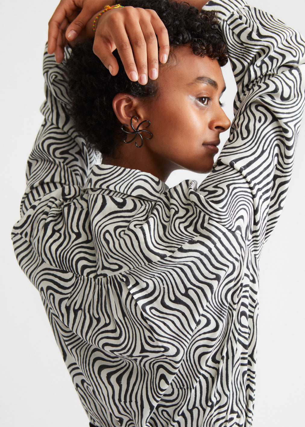 Alma Blouse Groovy KOMANA
