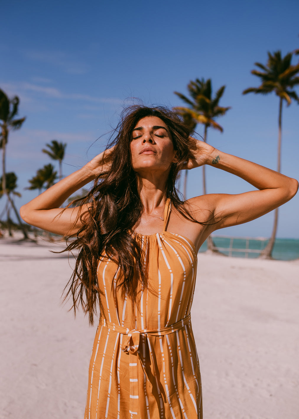 PRE-ORDER Ambra Jumpsuit Bamboo mustard