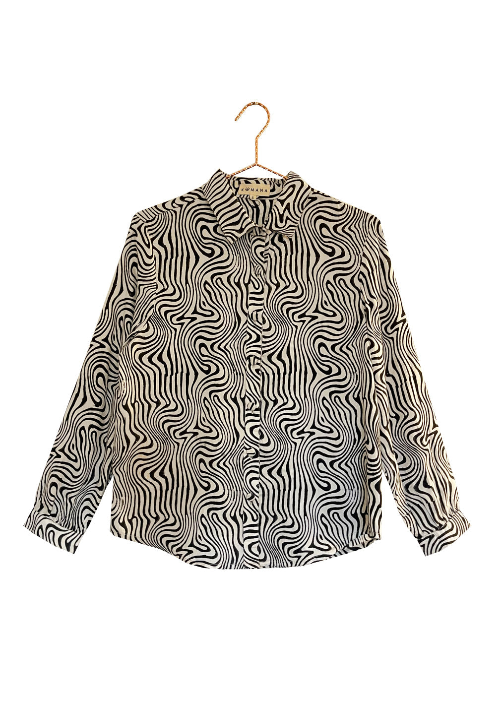 Alma Blouse Groovy KOMANA