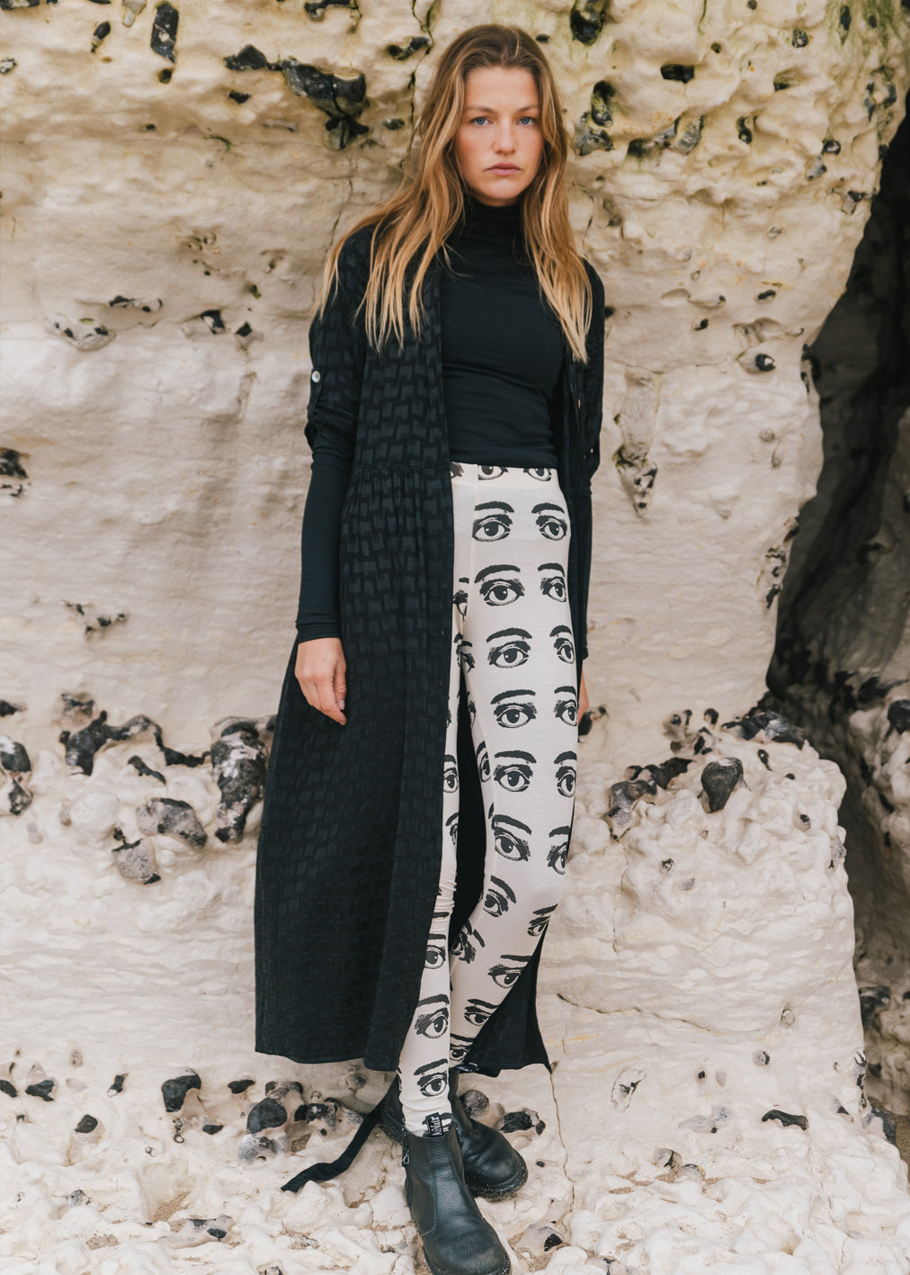 Lyocell Leggings All Eyes von KOMANA