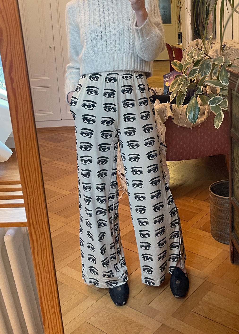 Pantalon beige Milan All Eyes en lyocell de Komana