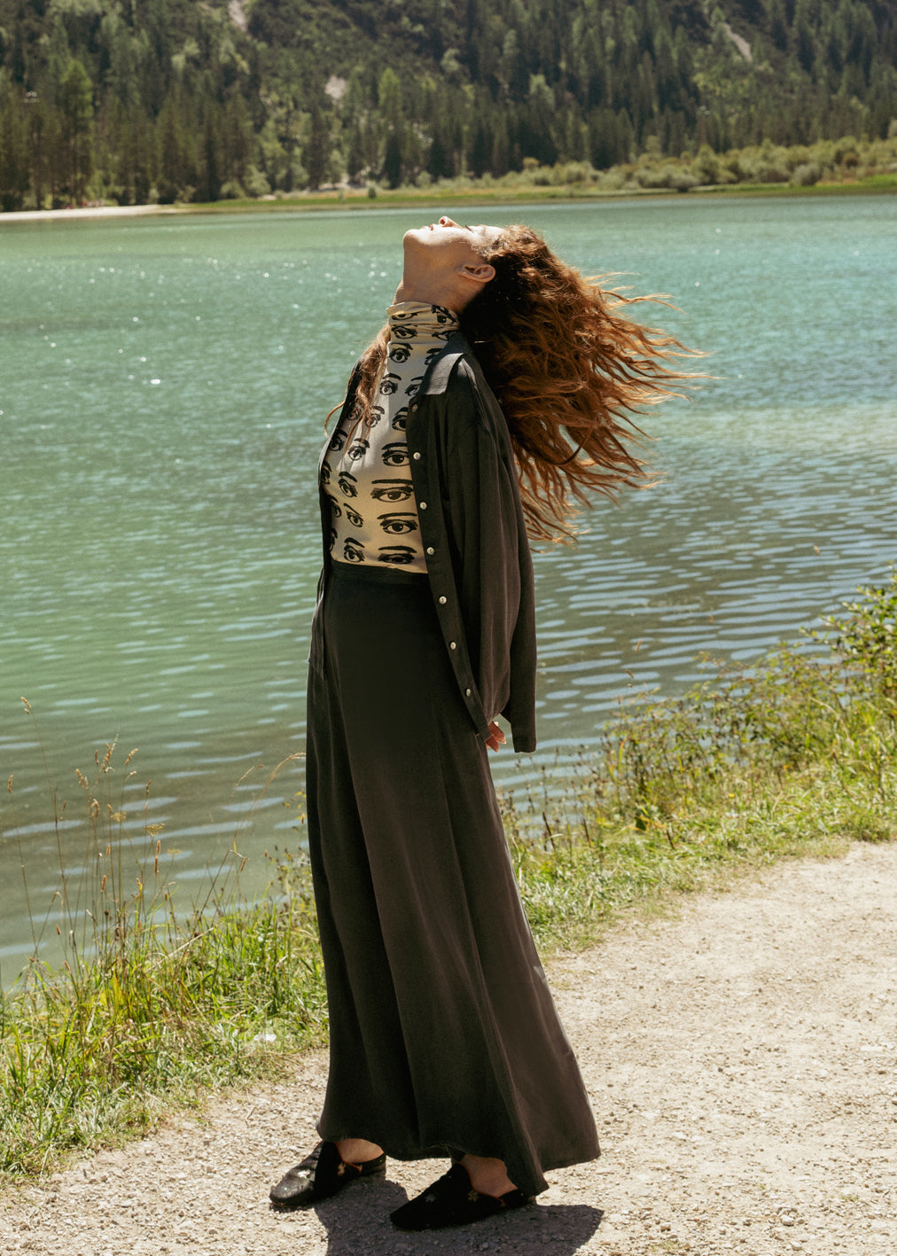 Lyocell Spock Top All Eyes von Komana