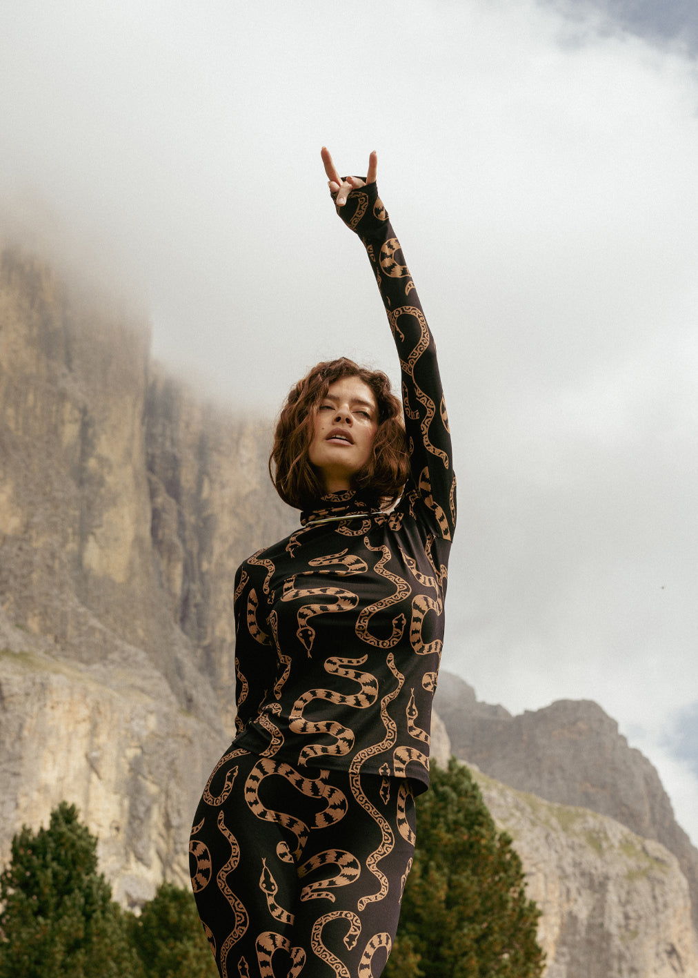 Lyocell Spock Top Medusa par Komana