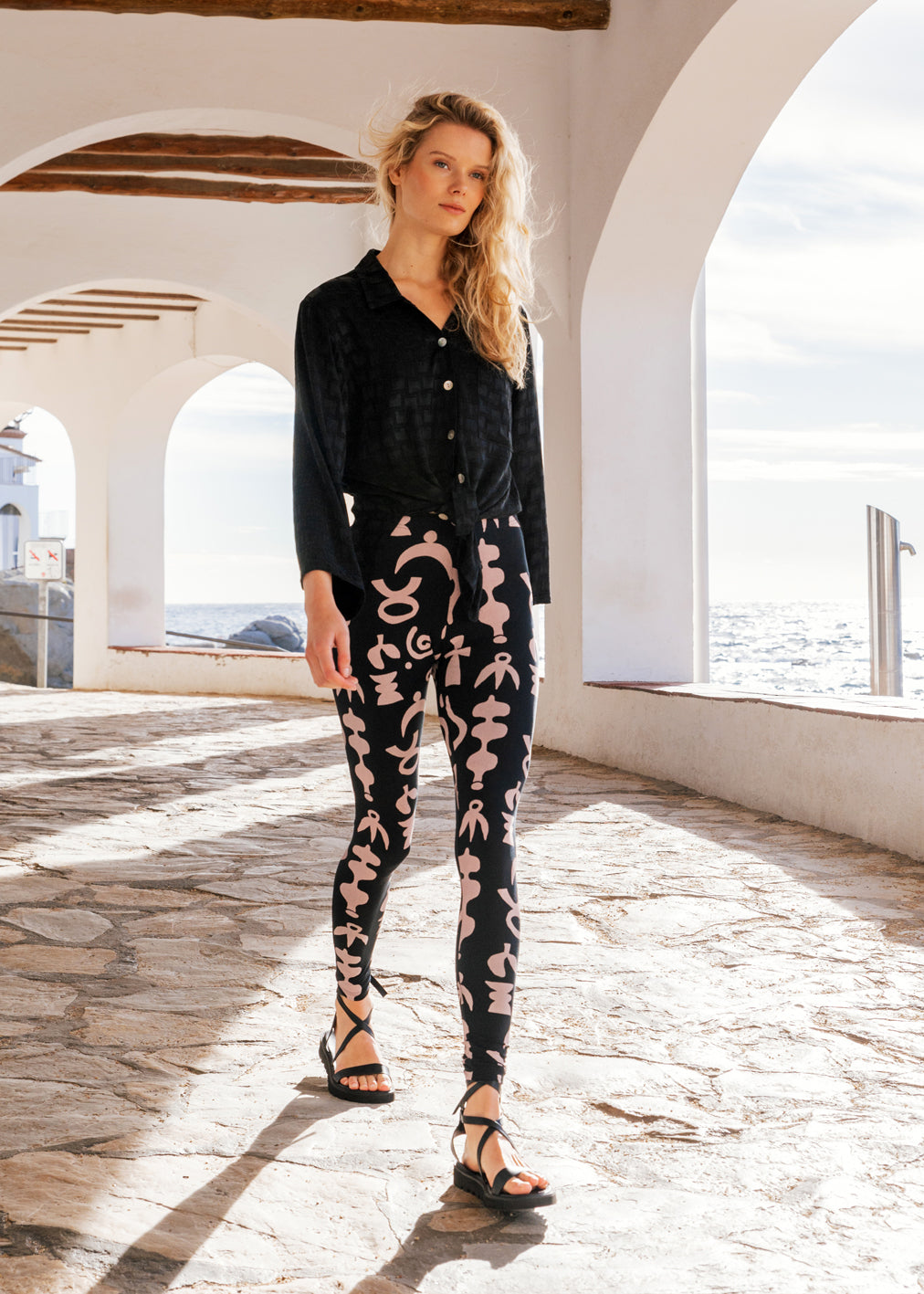 Leggings en lyocell Wisdom de Komana