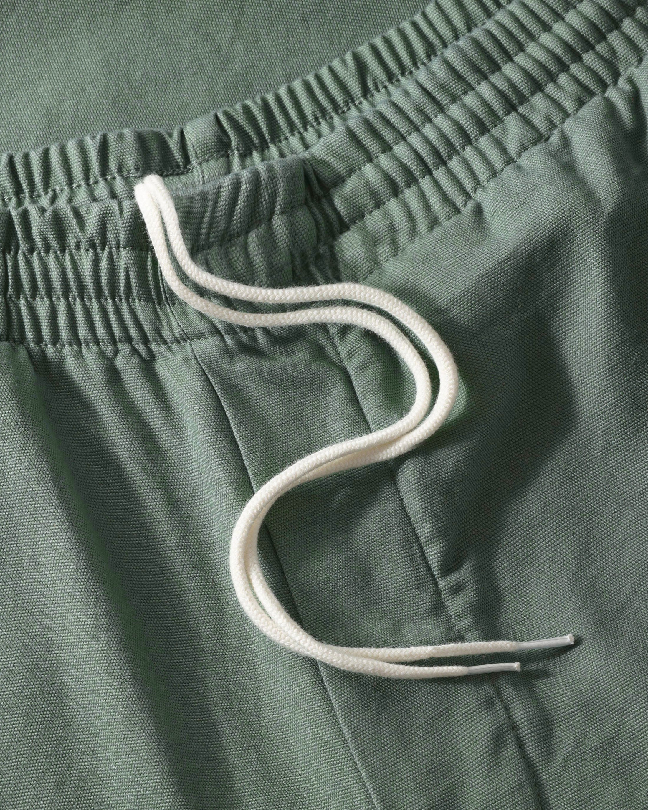 Rotholz organic cotton green trousers
