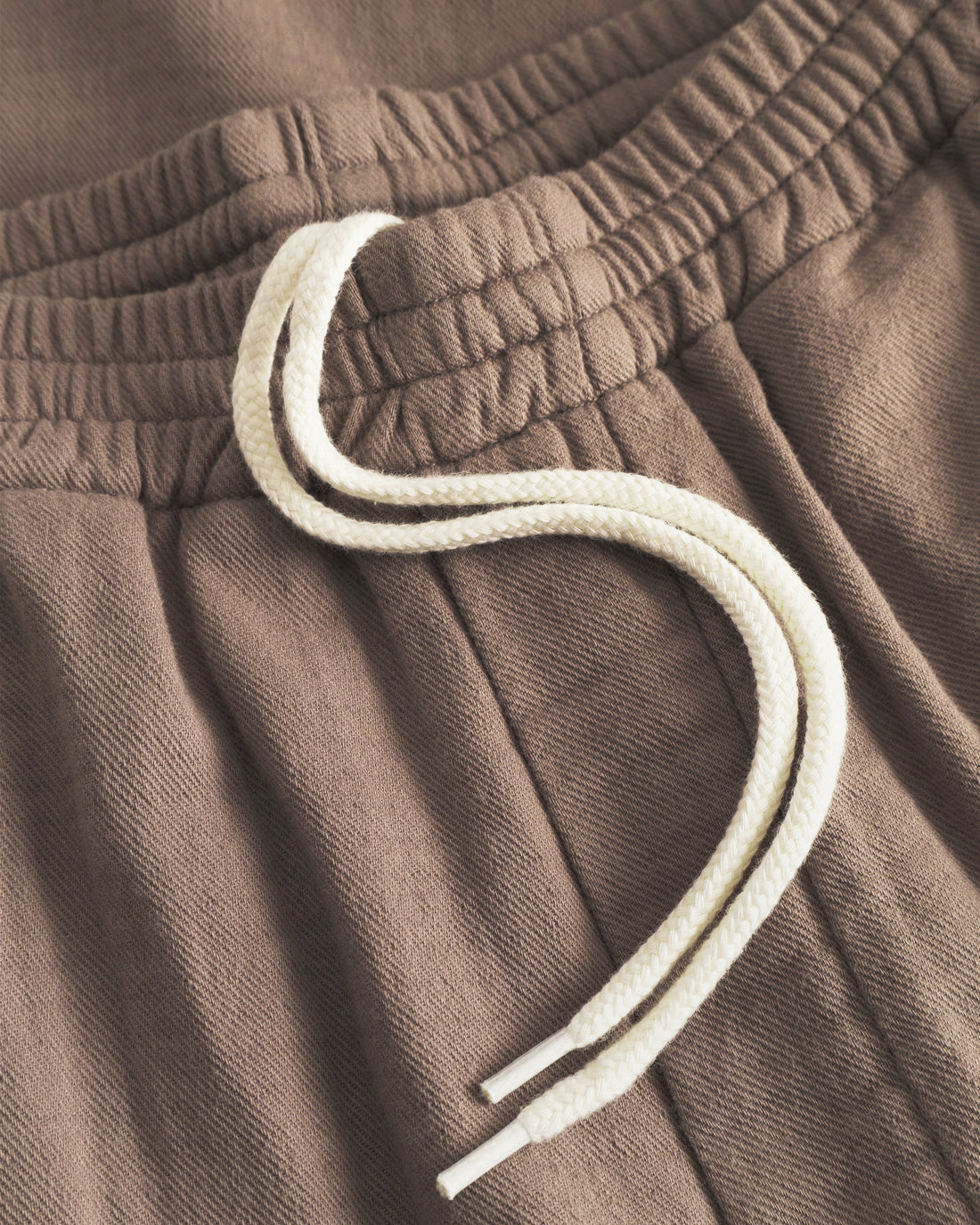 Braune Weite Hose aus 100% Bio- Baumwolle von Rotholz