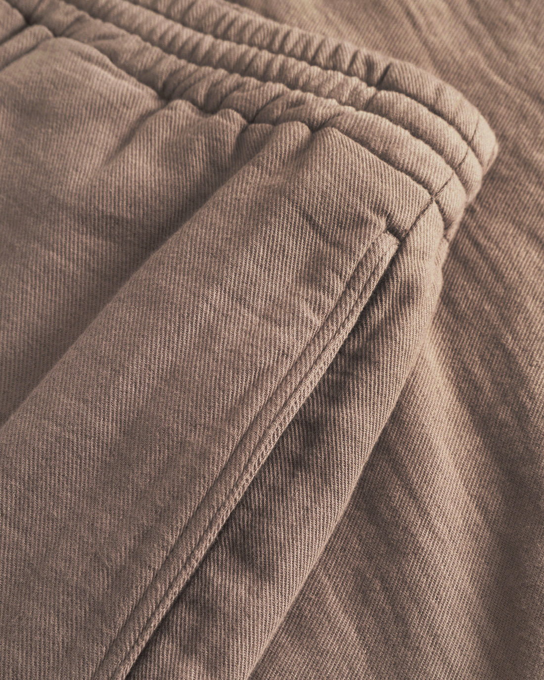 Pantalon large marron en coton 100 % biologique de Rotholz