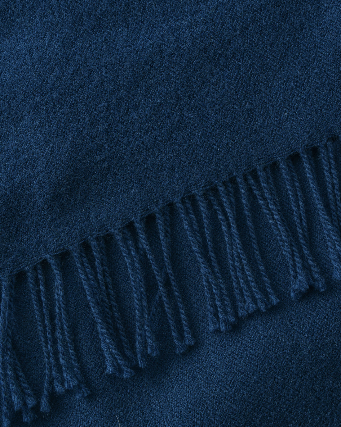 Webschal Merinowolle - Royalblau von Rotholz