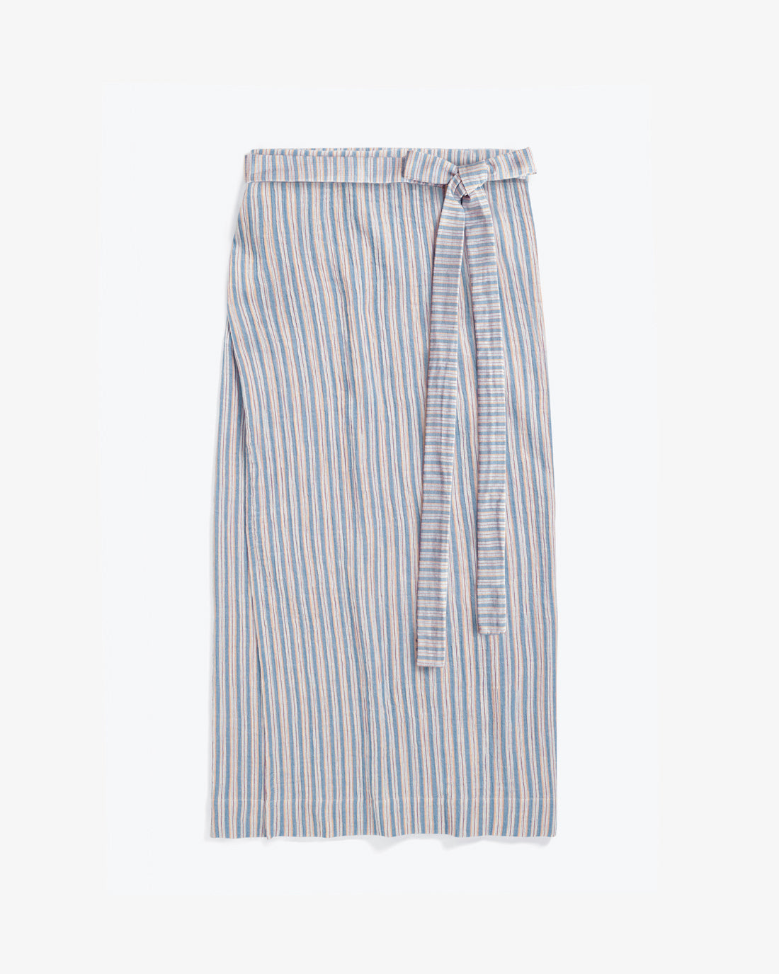 Striped wrap skirt made from 100% organic cotton by Rotholz