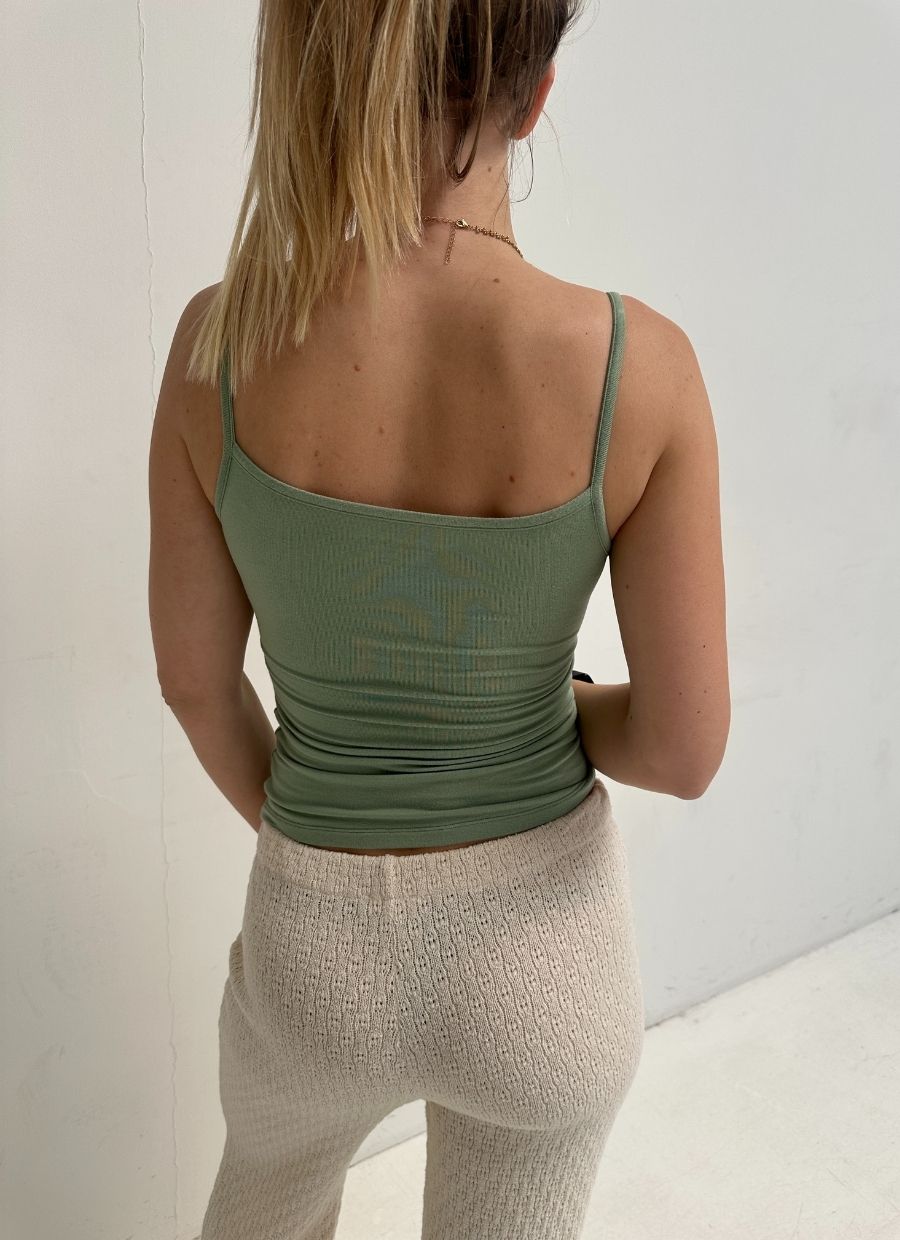 Cami Top Micro Modal - Mint Green - Narah Soleigh