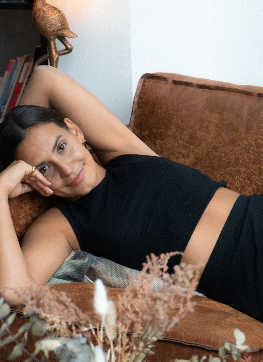 Claire Crop Top - Black - Narah Soleigh | Luxe Line