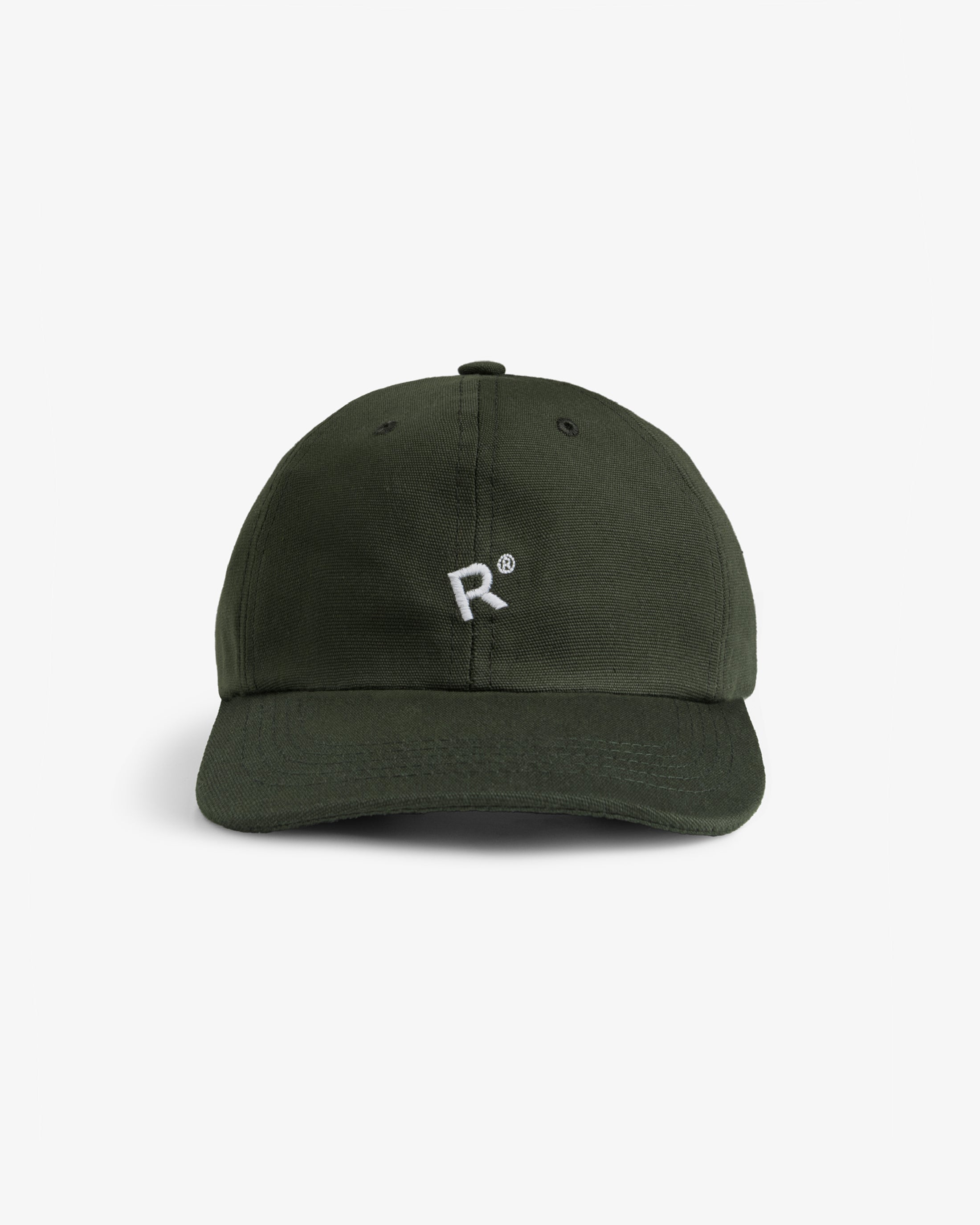 Olivegrüne Cap Classic aus Bio-Baumwolle von Rotholz