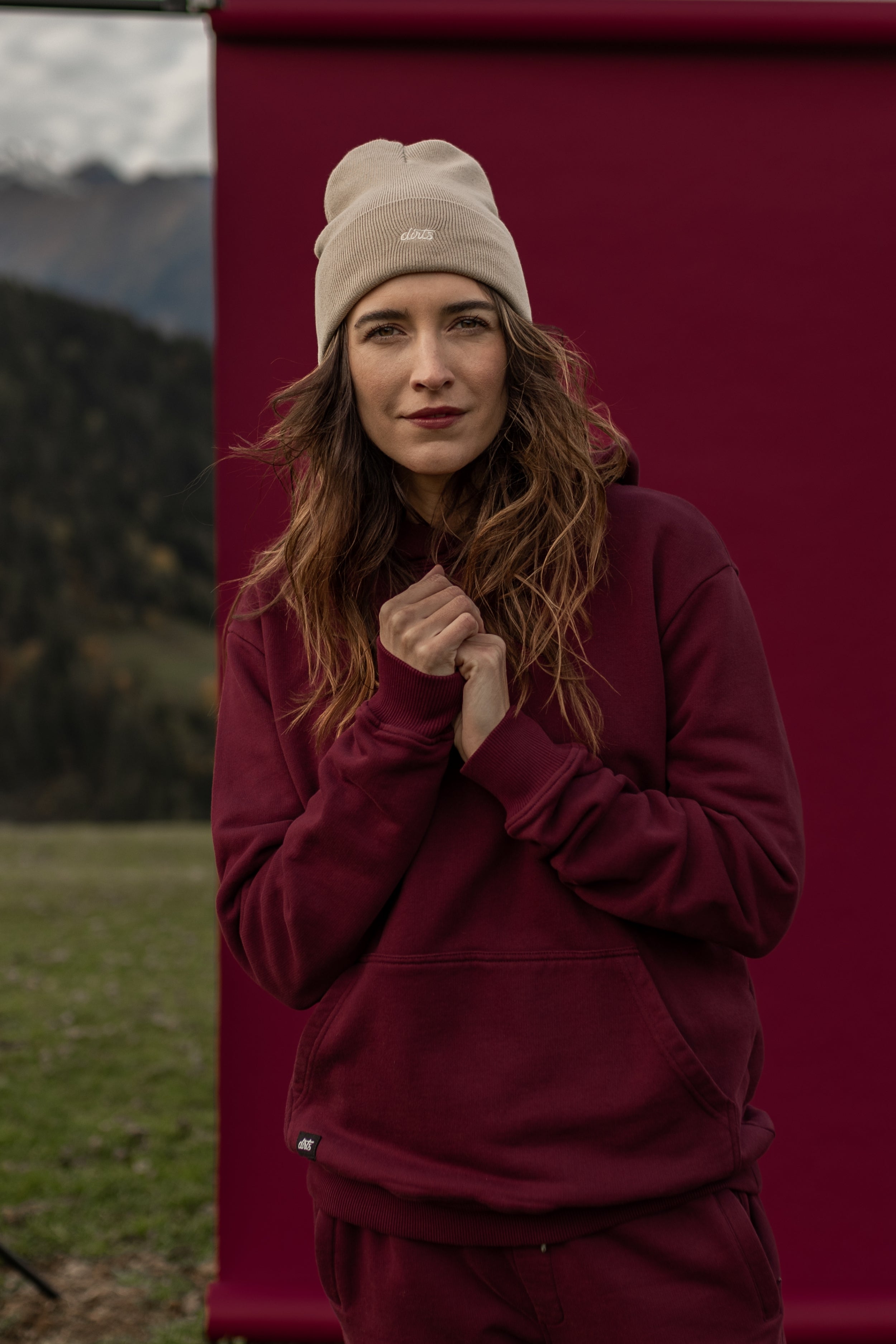Beige Beanie Classic aus 100% Bio-Baumwolle von DIRTS