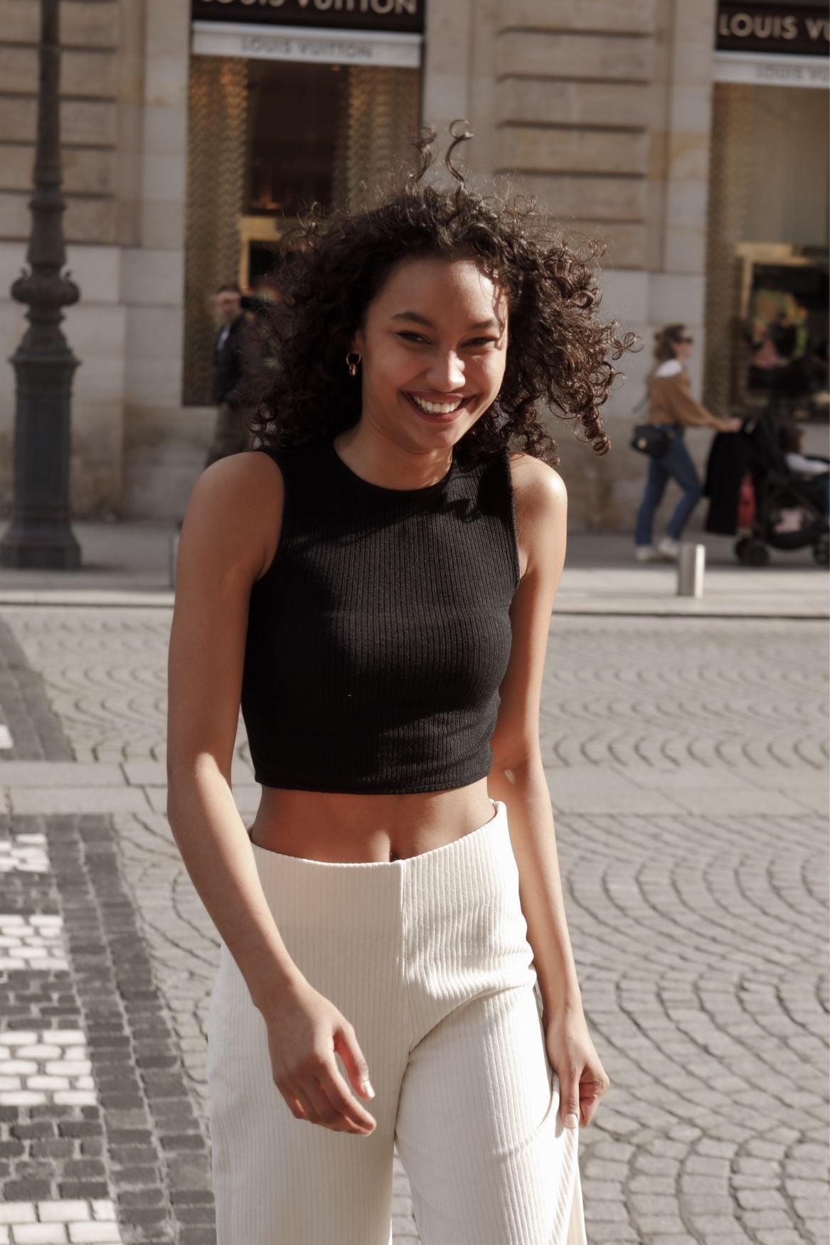 Crop Top Claire Modal - Black - Narah Soleigh | Luxe Line