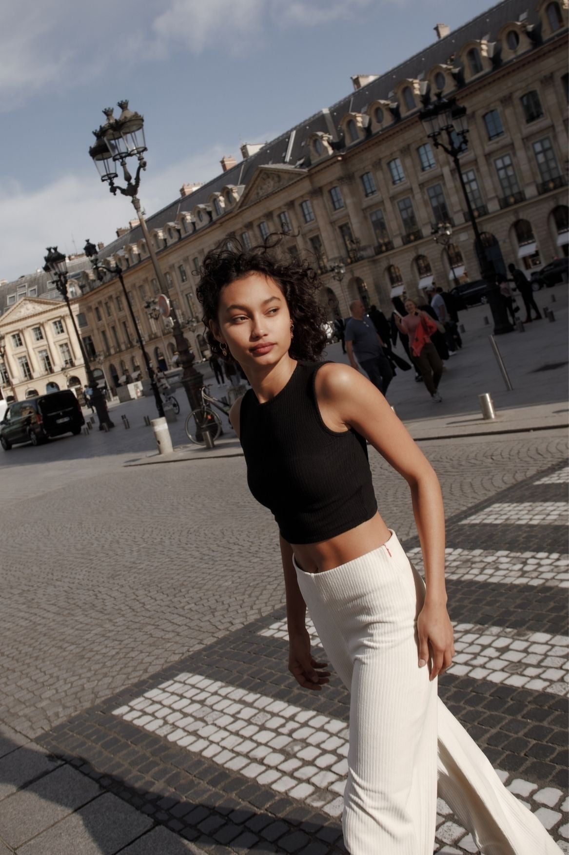 Crop Top Claire Modal - Black - Narah Soleigh | Luxe Line