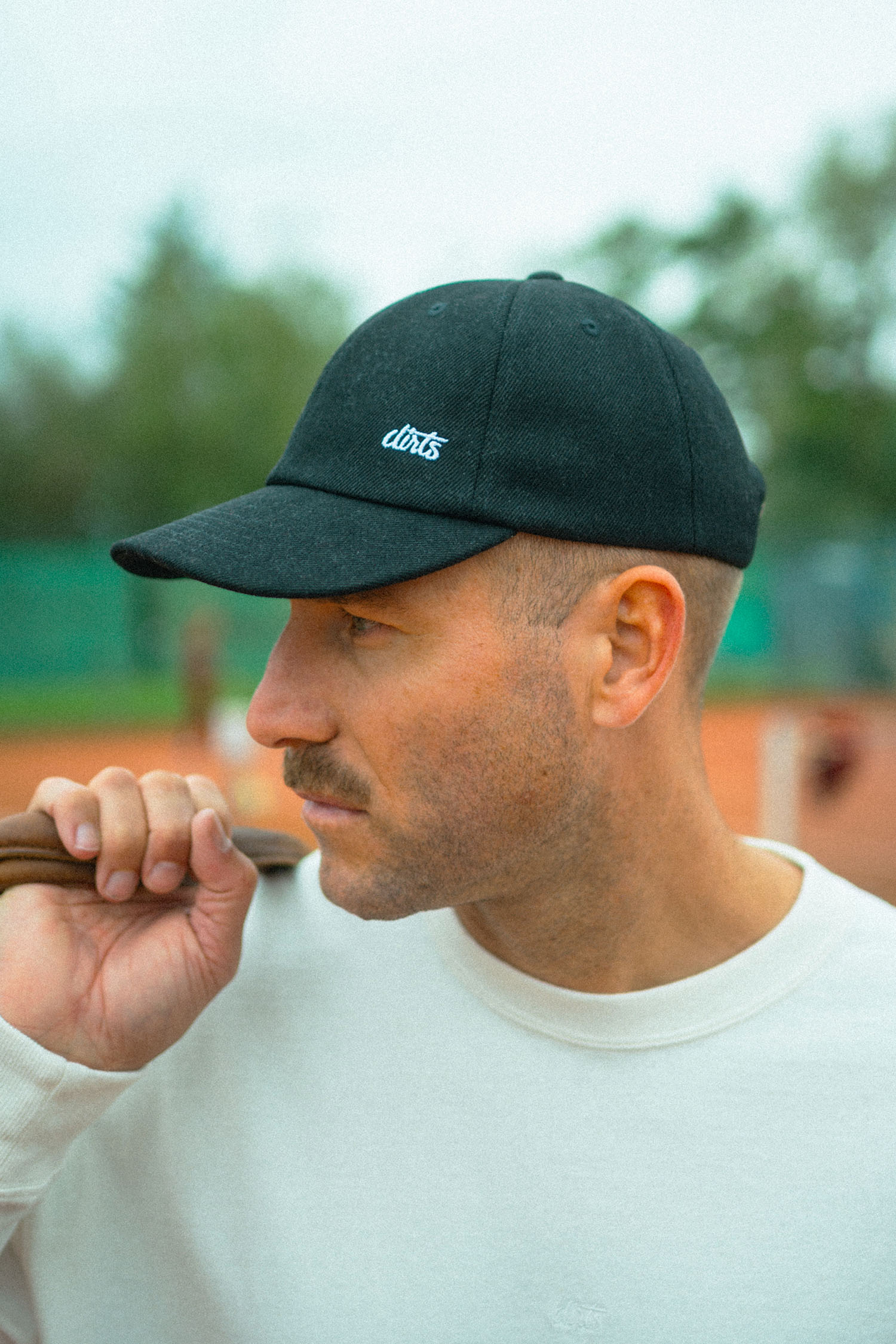 Denim Logo Basecap aus Bio Baumwolle von Dirts