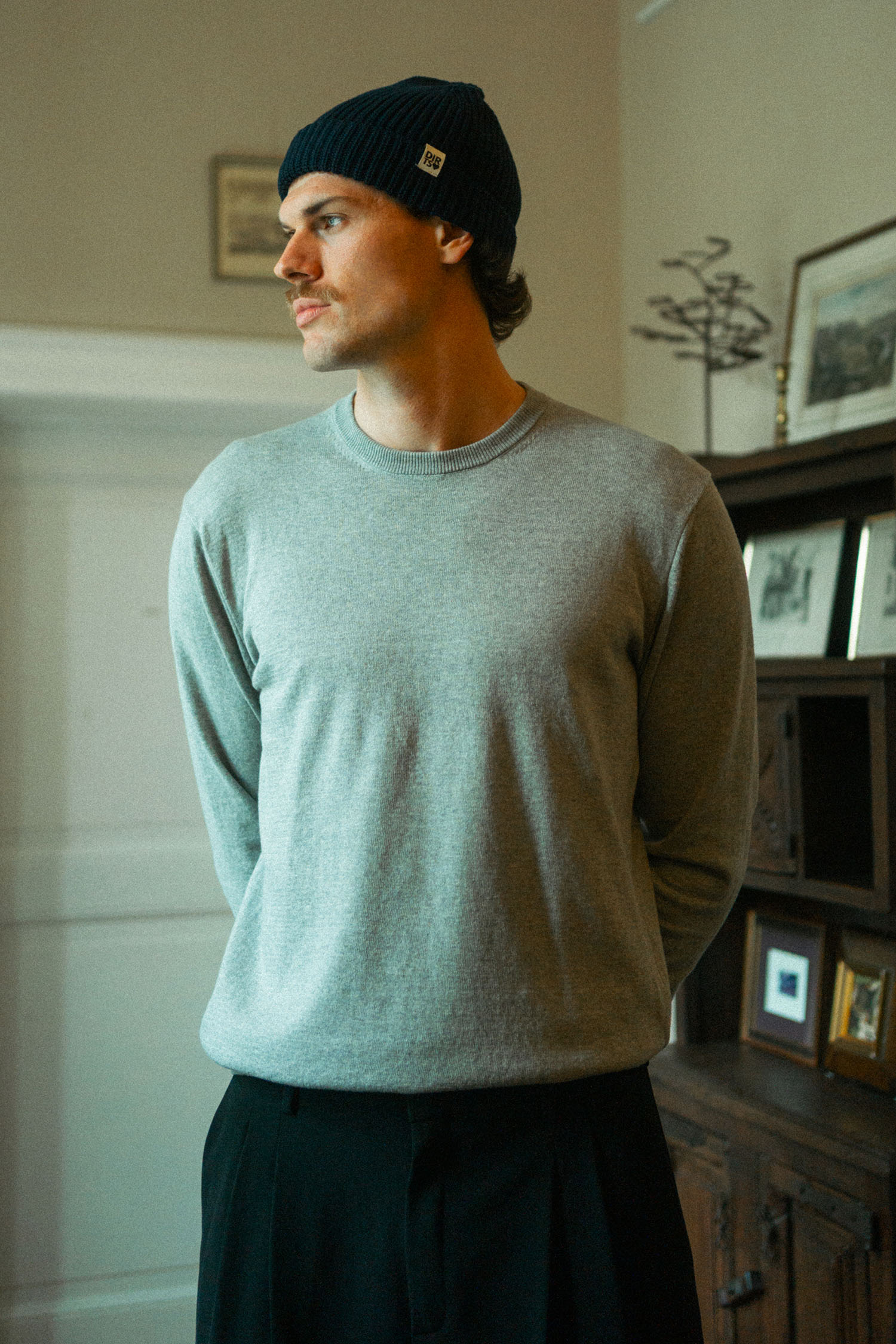 Classic Knit Crewneck aus Bio Baumwolle von Dirts