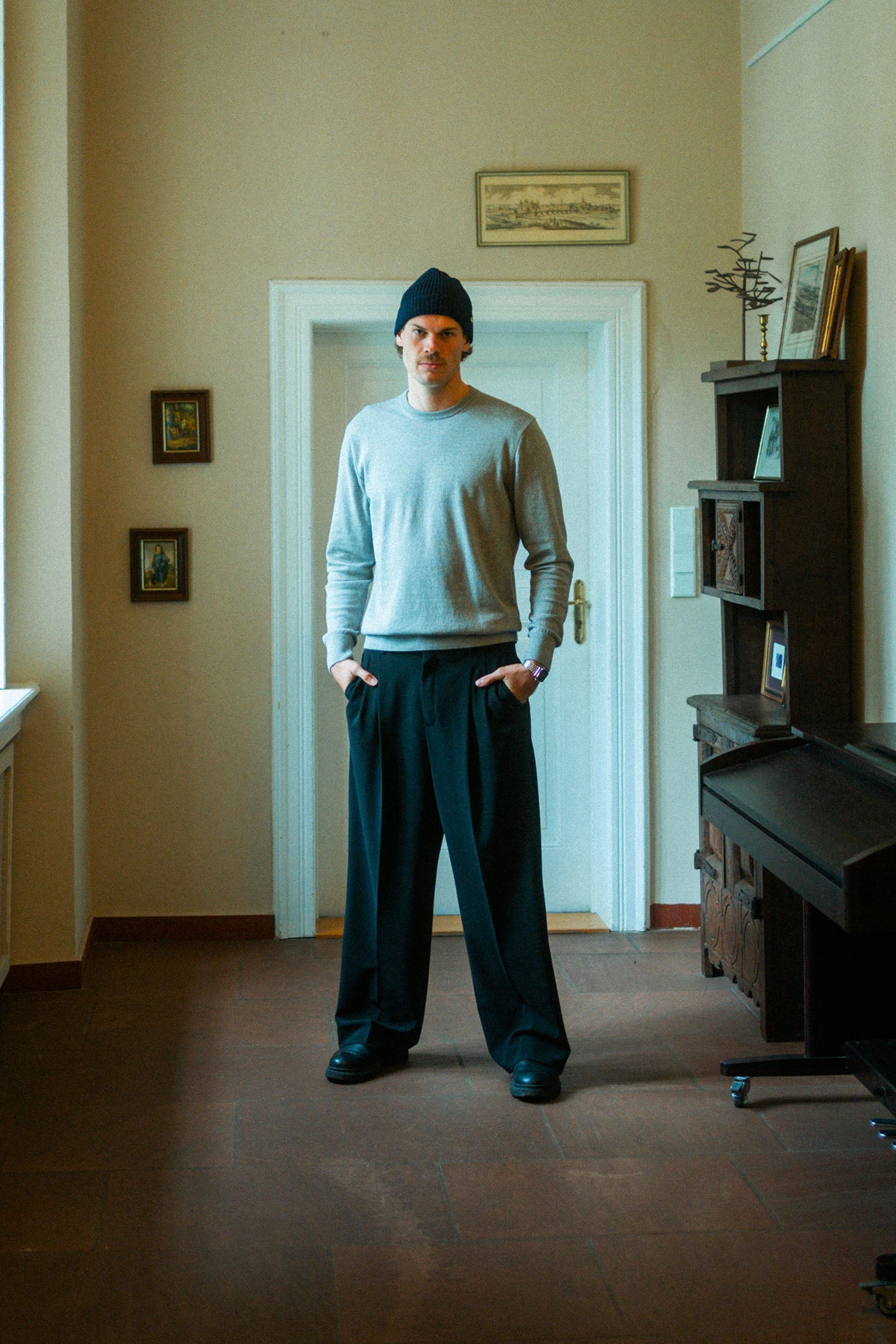 Classic Knit Crewneck aus Bio Baumwolle von Dirts