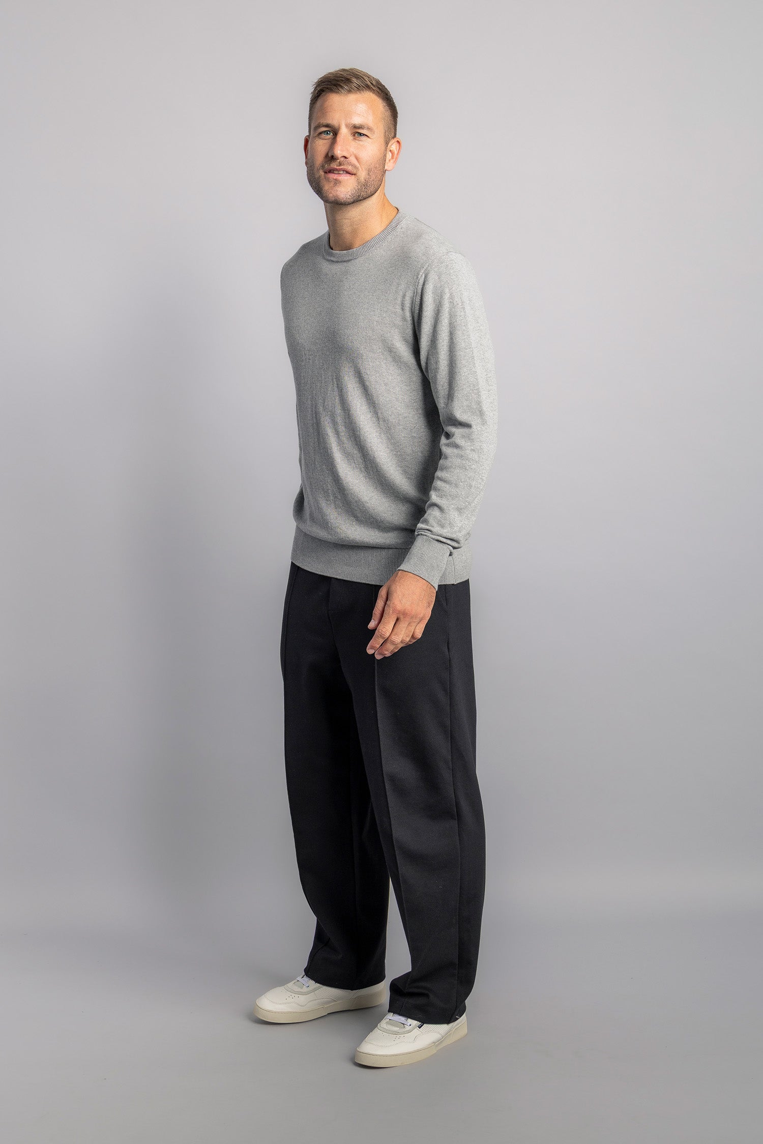 Classic Knit Crewneck aus Bio Baumwolle von Dirts
