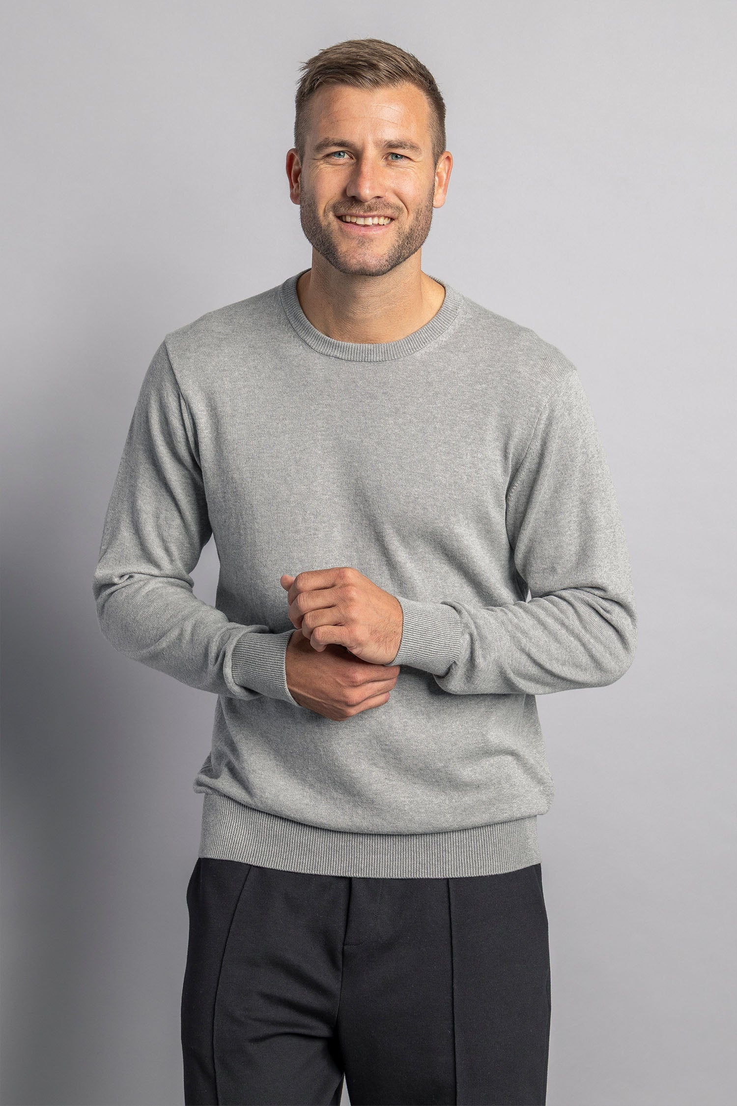 Classic Knit Crewneck aus Bio Baumwolle von Dirts