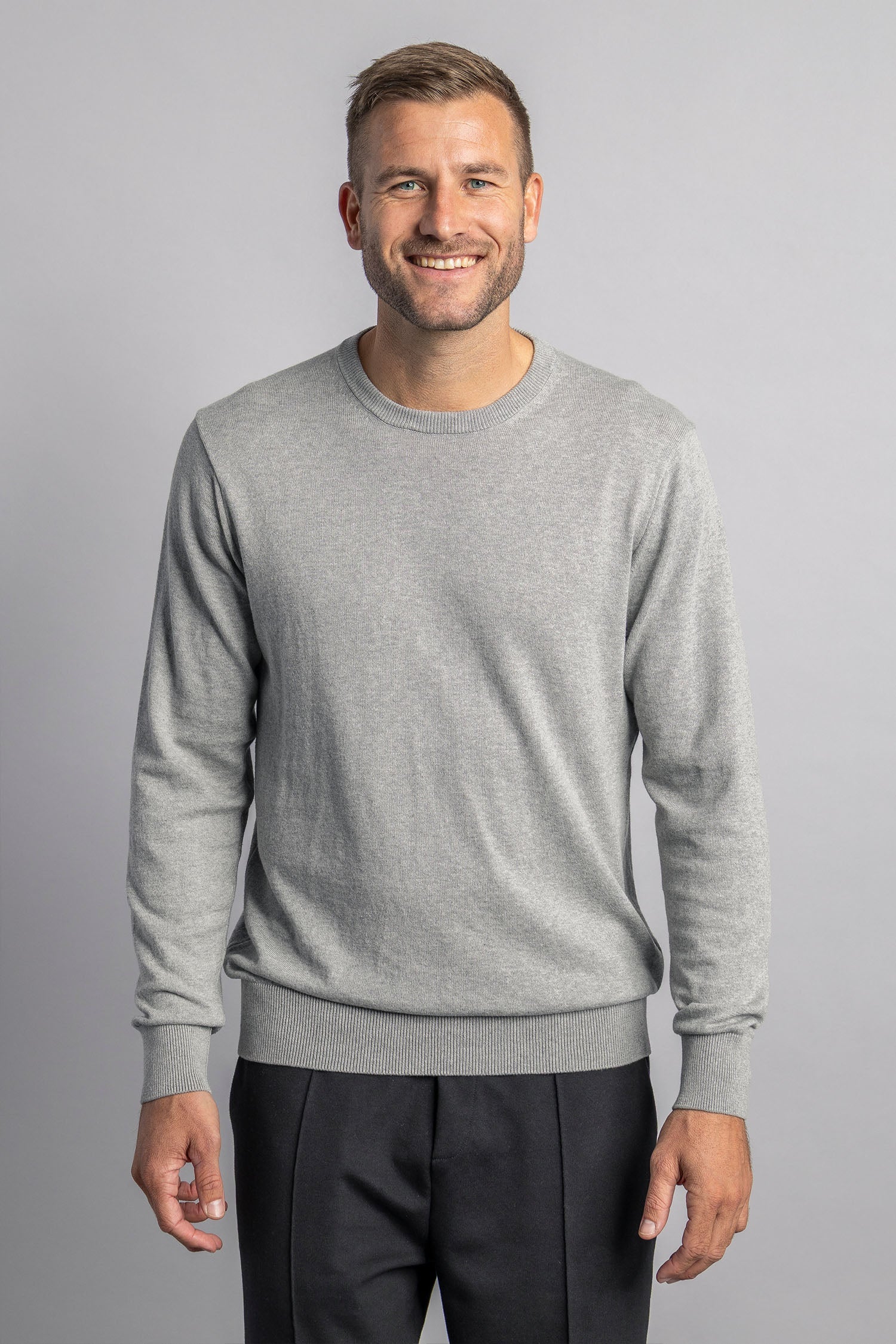 Classic Knit Crewneck aus Bio Baumwolle von Dirts