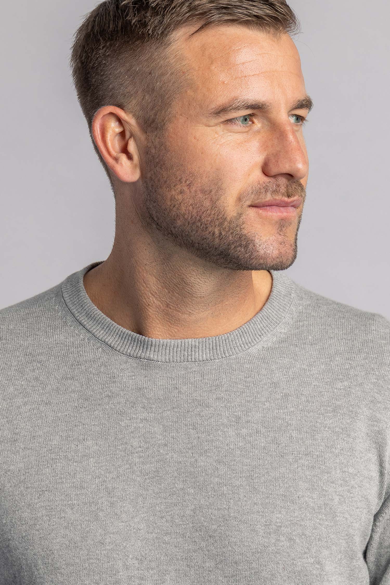Classic Knit Crewneck aus Bio Baumwolle von Dirts