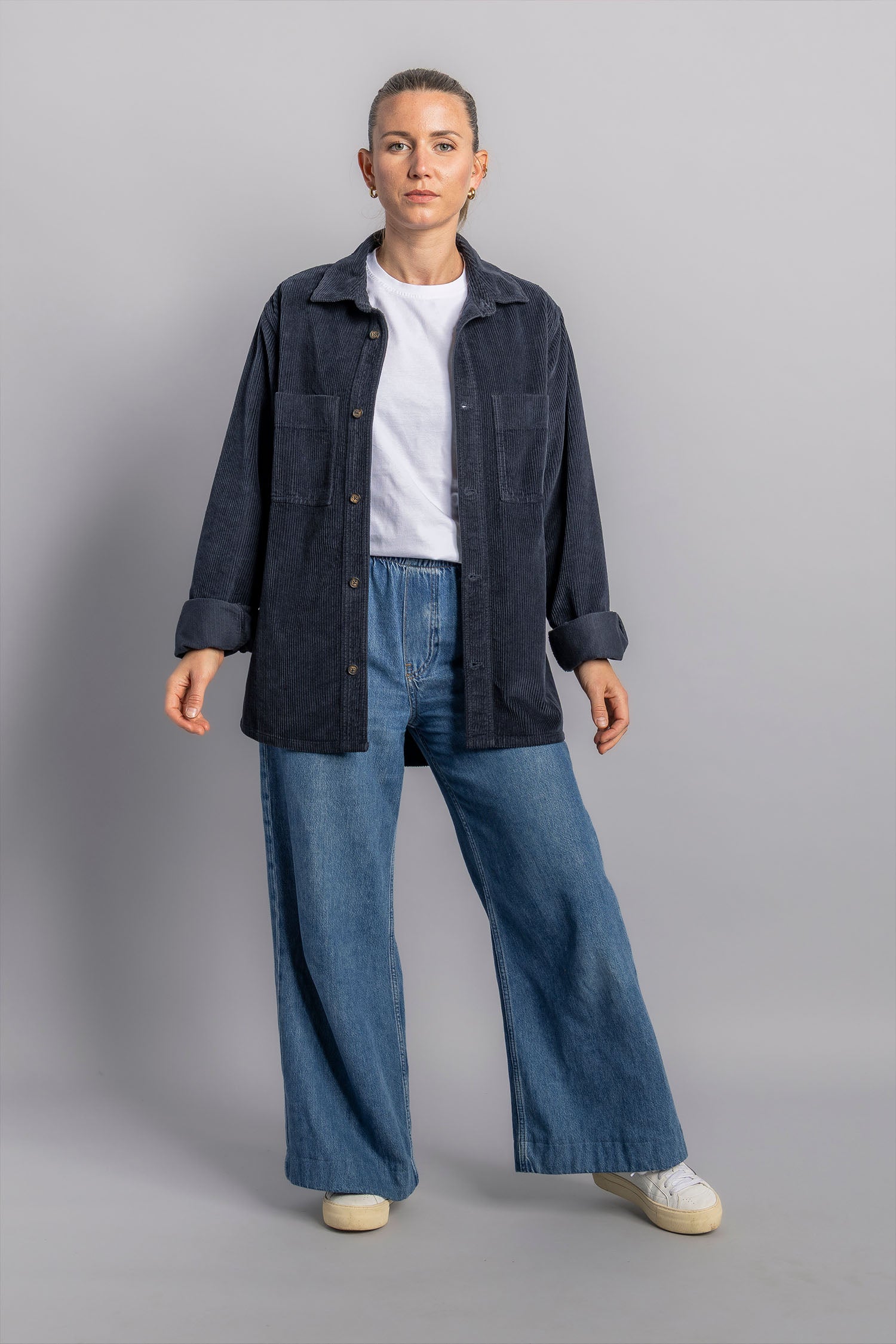Cord Overshirt von Dirts aus Bio Baumwolle