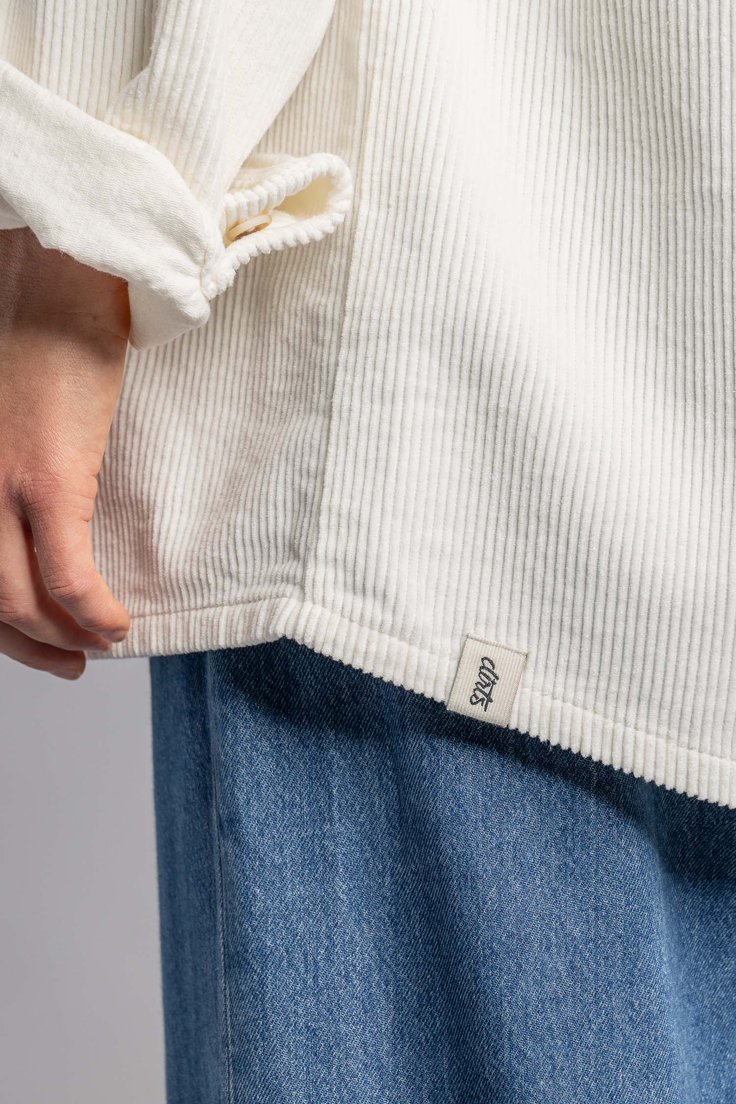 Cord Overshirt von Dirts aus Bio Baumwolle
