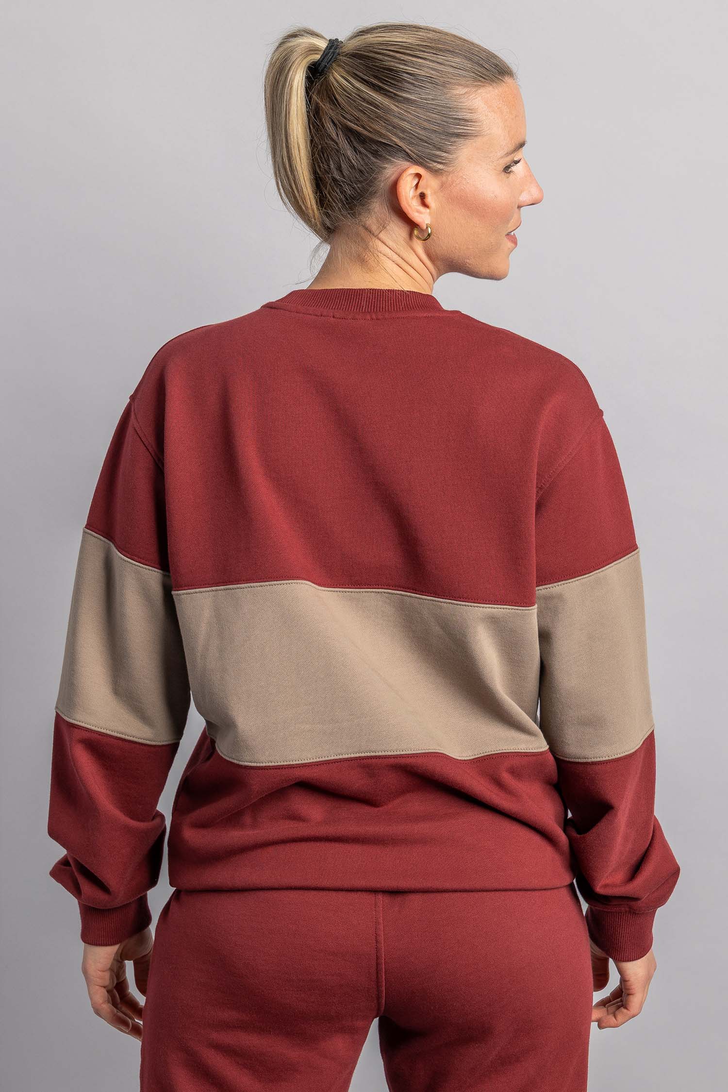 Color Block Classic Crewneck aus Bio Baumwolle von Dirts