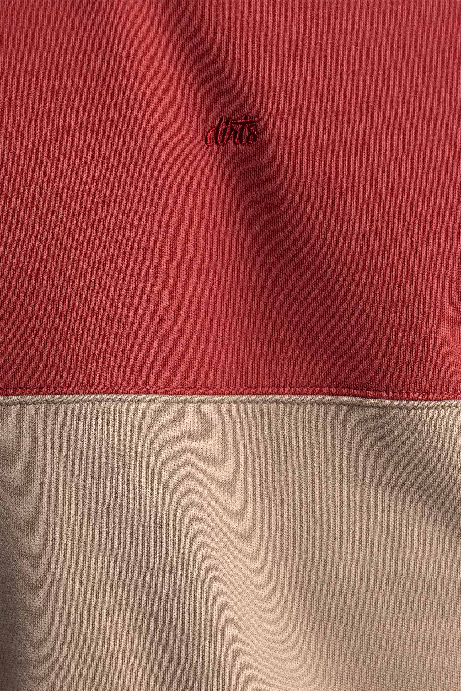 Color Block Classic Crewneck aus Bio Baumwolle von Dirts