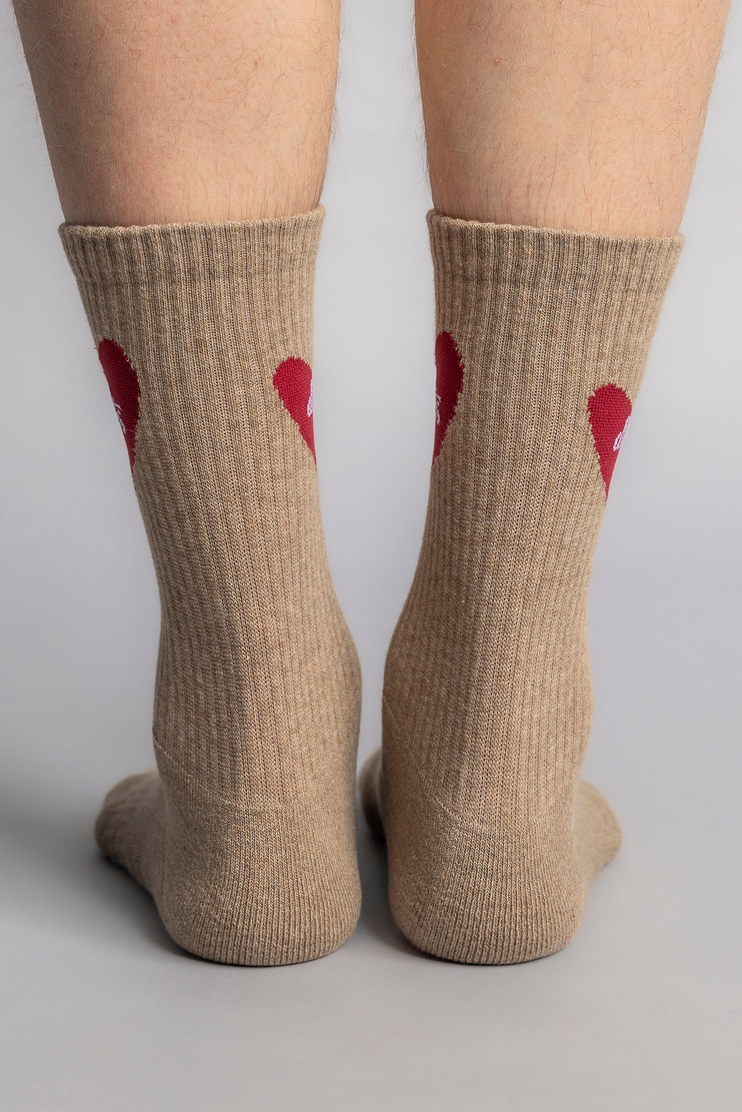 Heart Socks 2.0 in camel von DIRTS