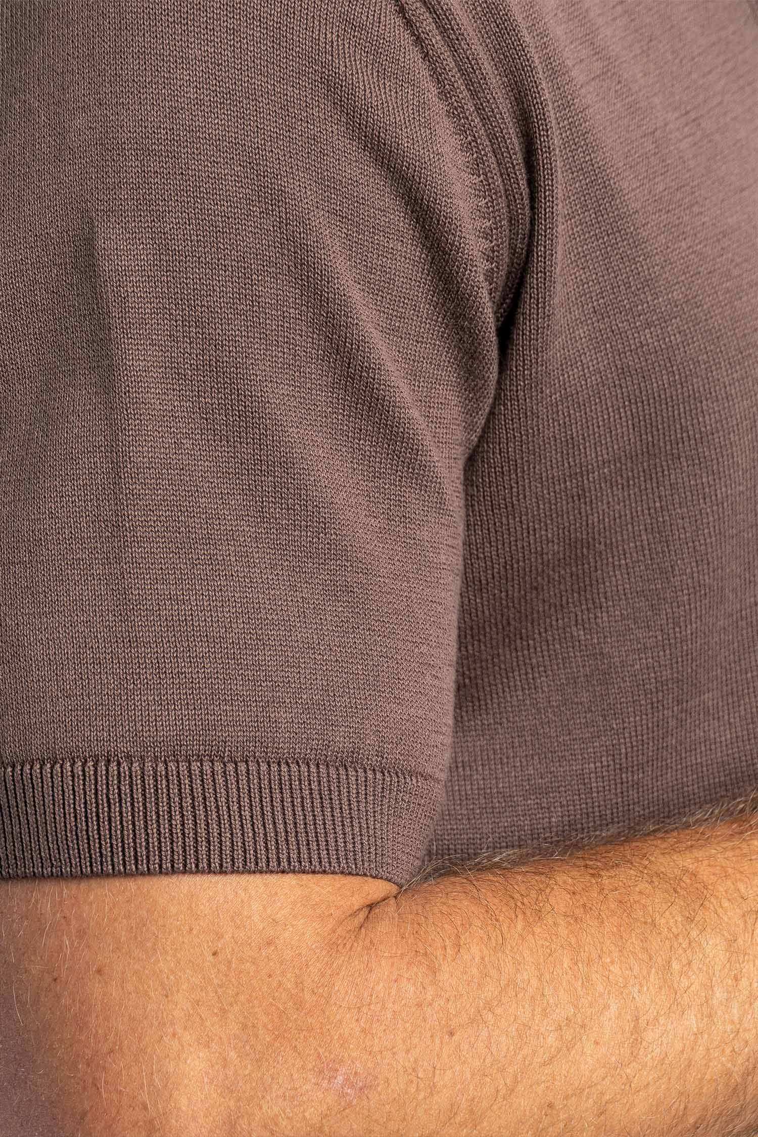 Knit Poloshirt aus Bio Baumwolle von Dirts
