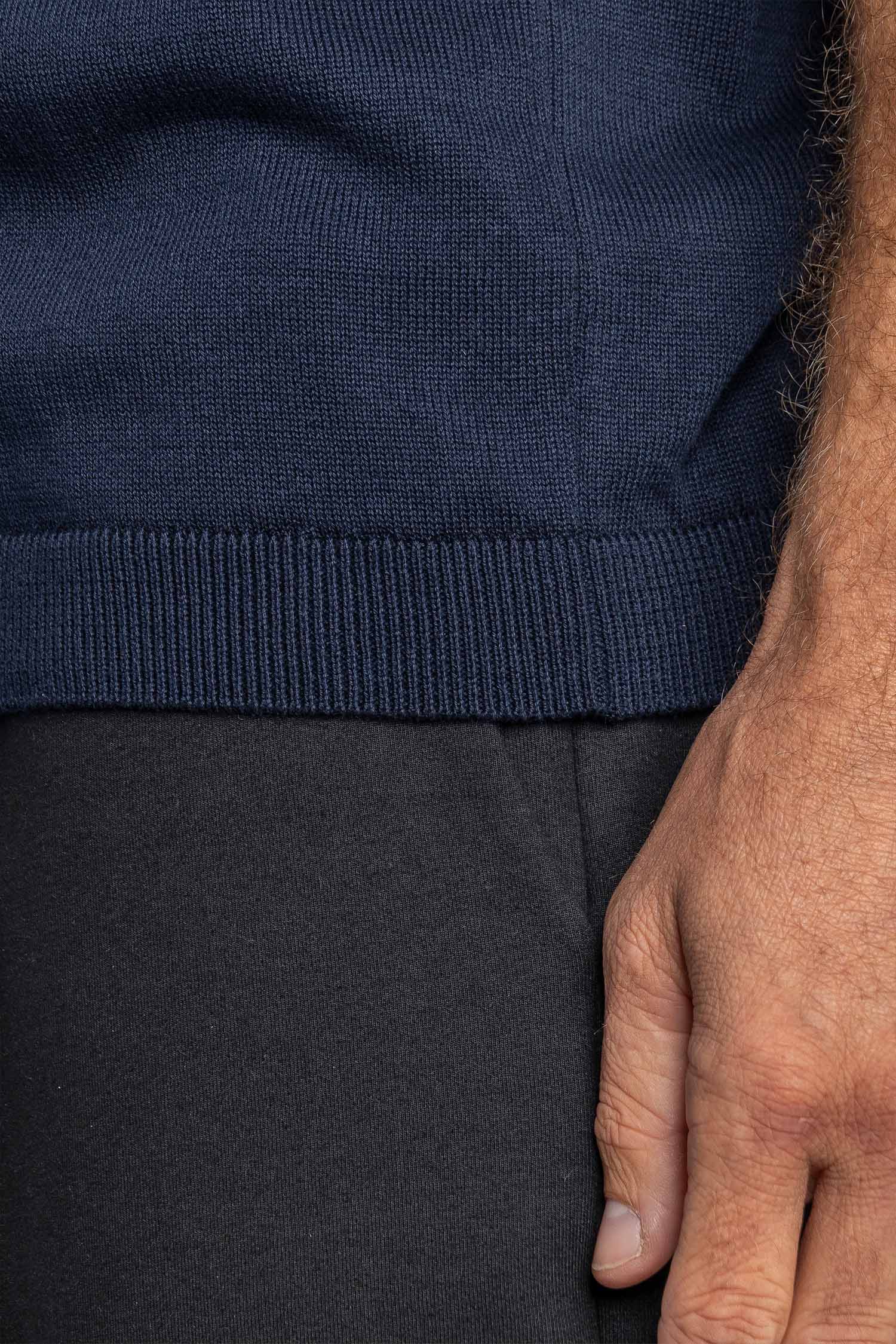 Knit Poloshirt aus Bio Baumwolle von Dirts