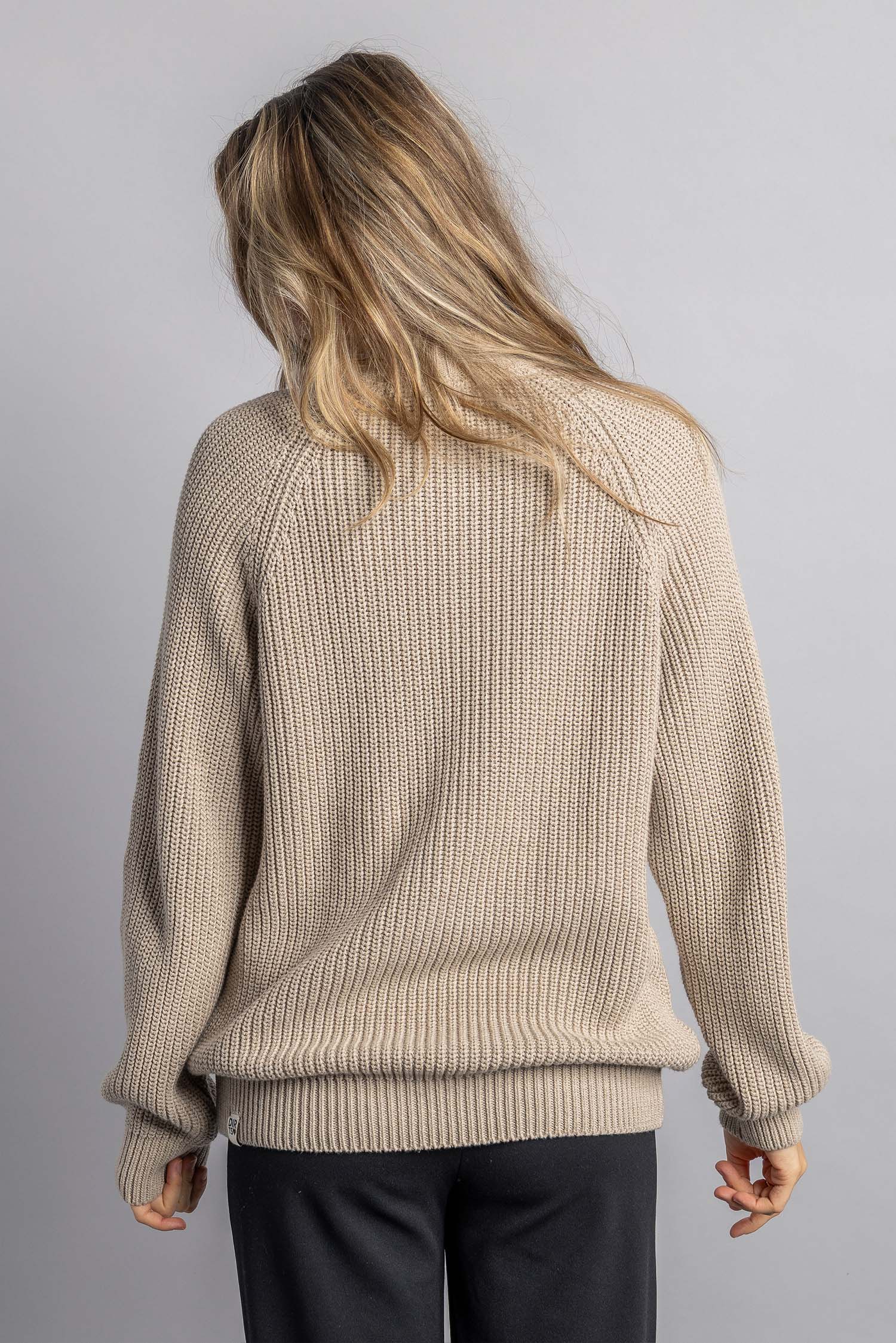 Knit Quarter Zip aus Bio Baumwolle von Dirts