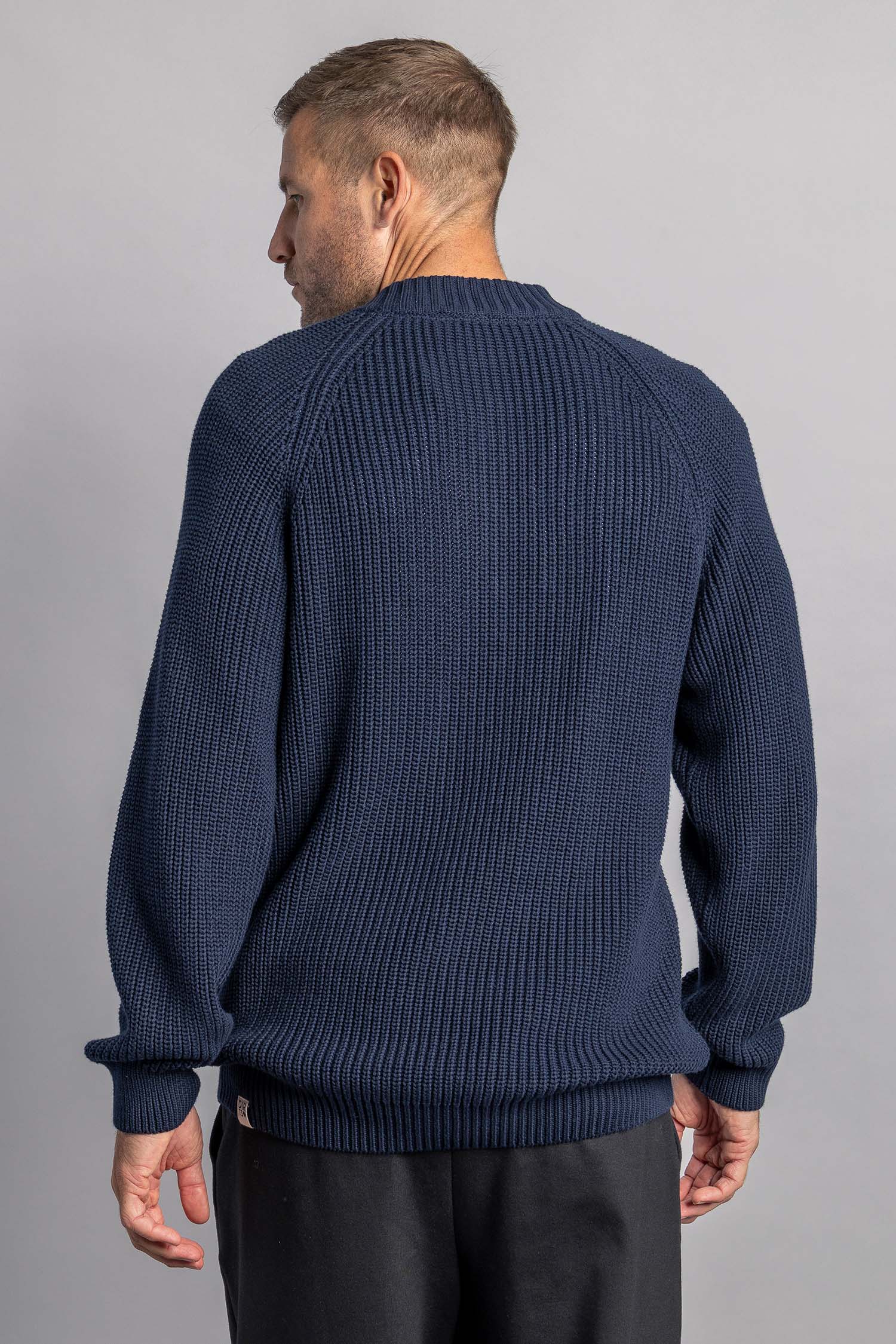 Knit Quarter Zip aus Bio Baumwolle von Dirts