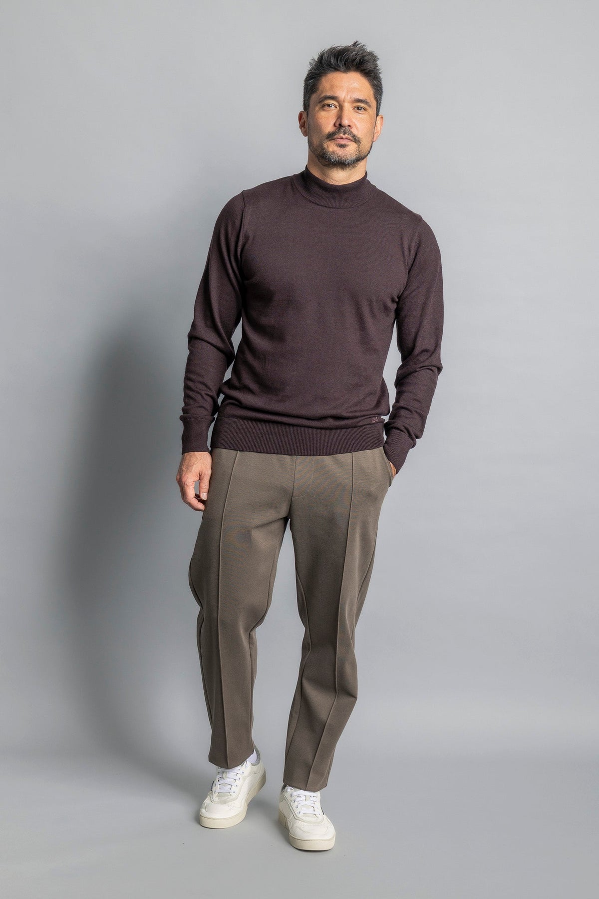 Strick Rollkragenpullover aus 100% Bio-Baumwolle von DIRTS