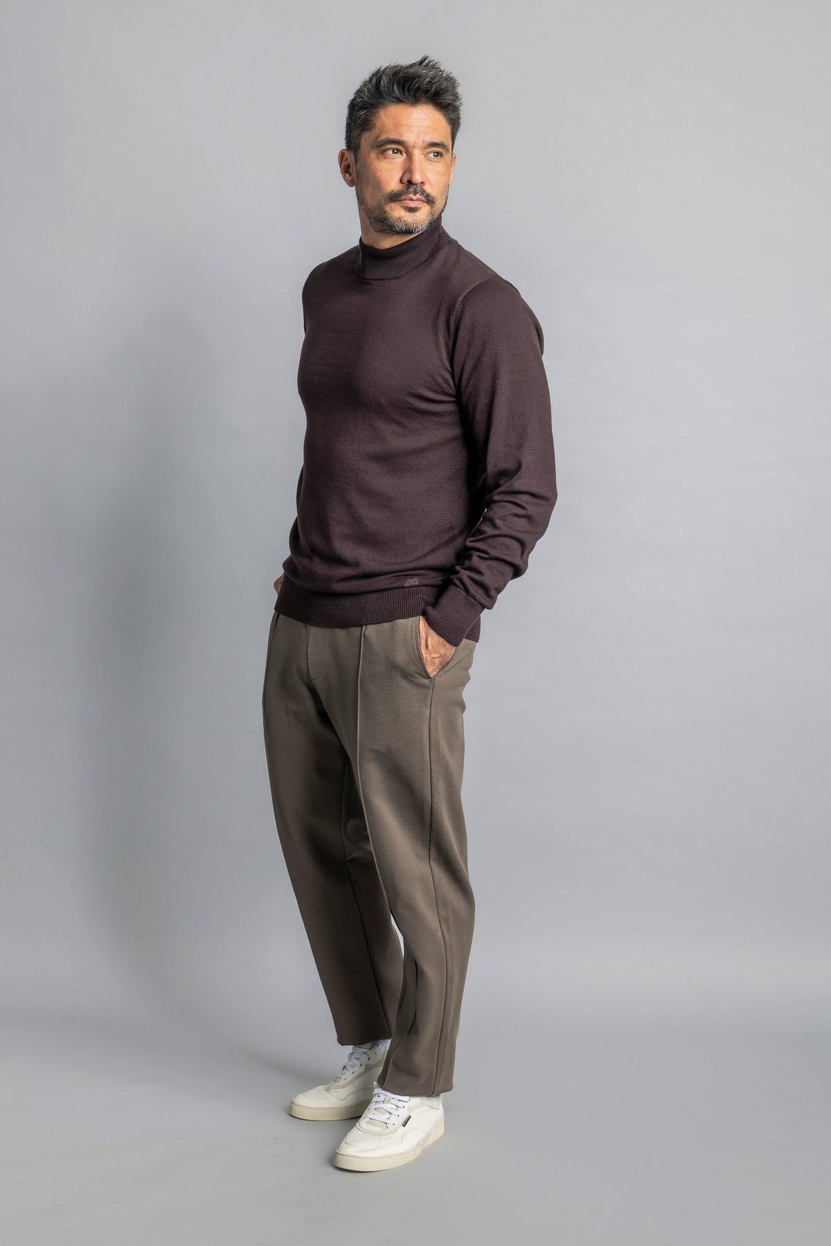 Strick Rollkragenpullover aus 100% Bio-Baumwolle von DIRTS