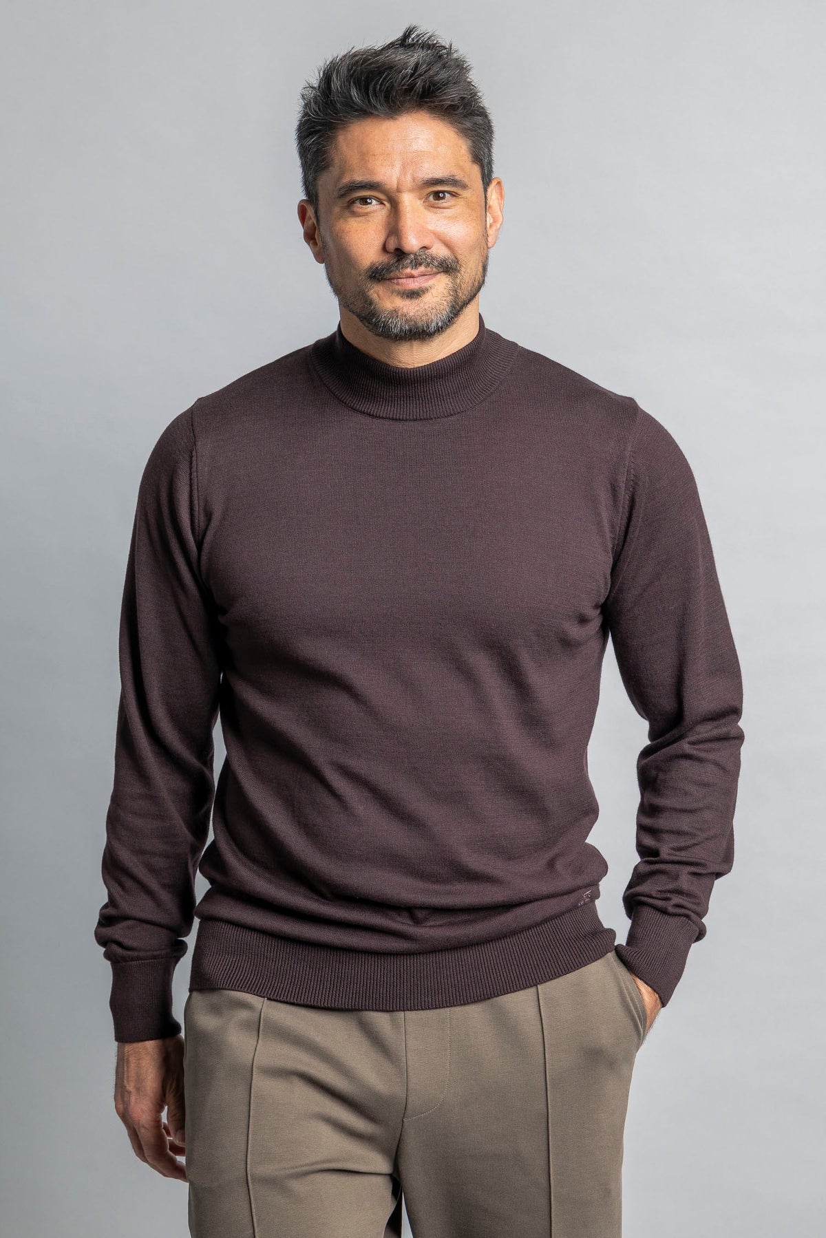 Strick Rollkragenpullover aus 100% Bio-Baumwolle von DIRTS