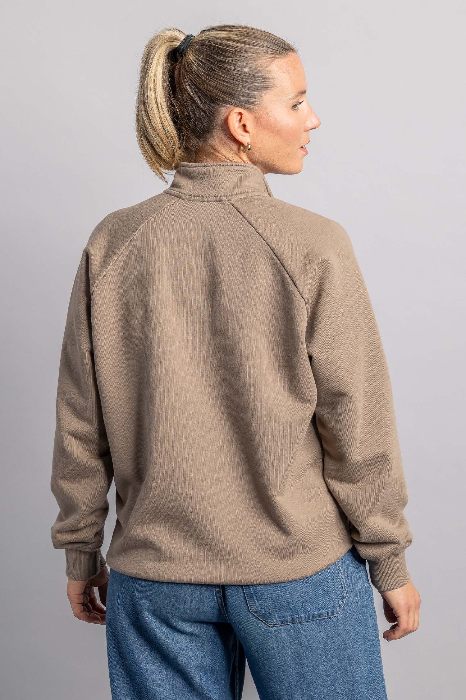 Quarter Zip Raglan aus Bio Baumwolle von Dirts