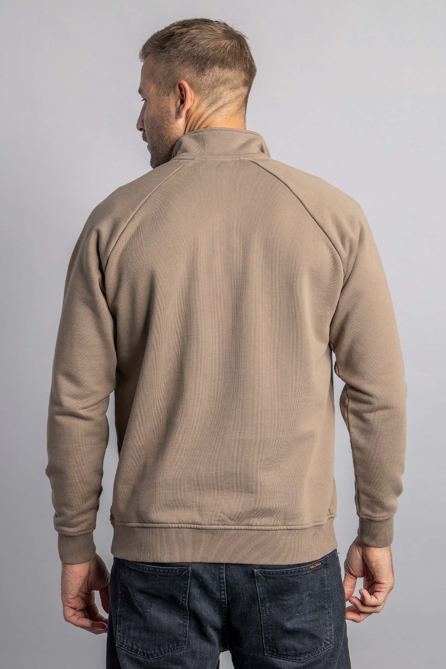 Quarter Zip Raglan aus Bio Baumwolle von Dirts