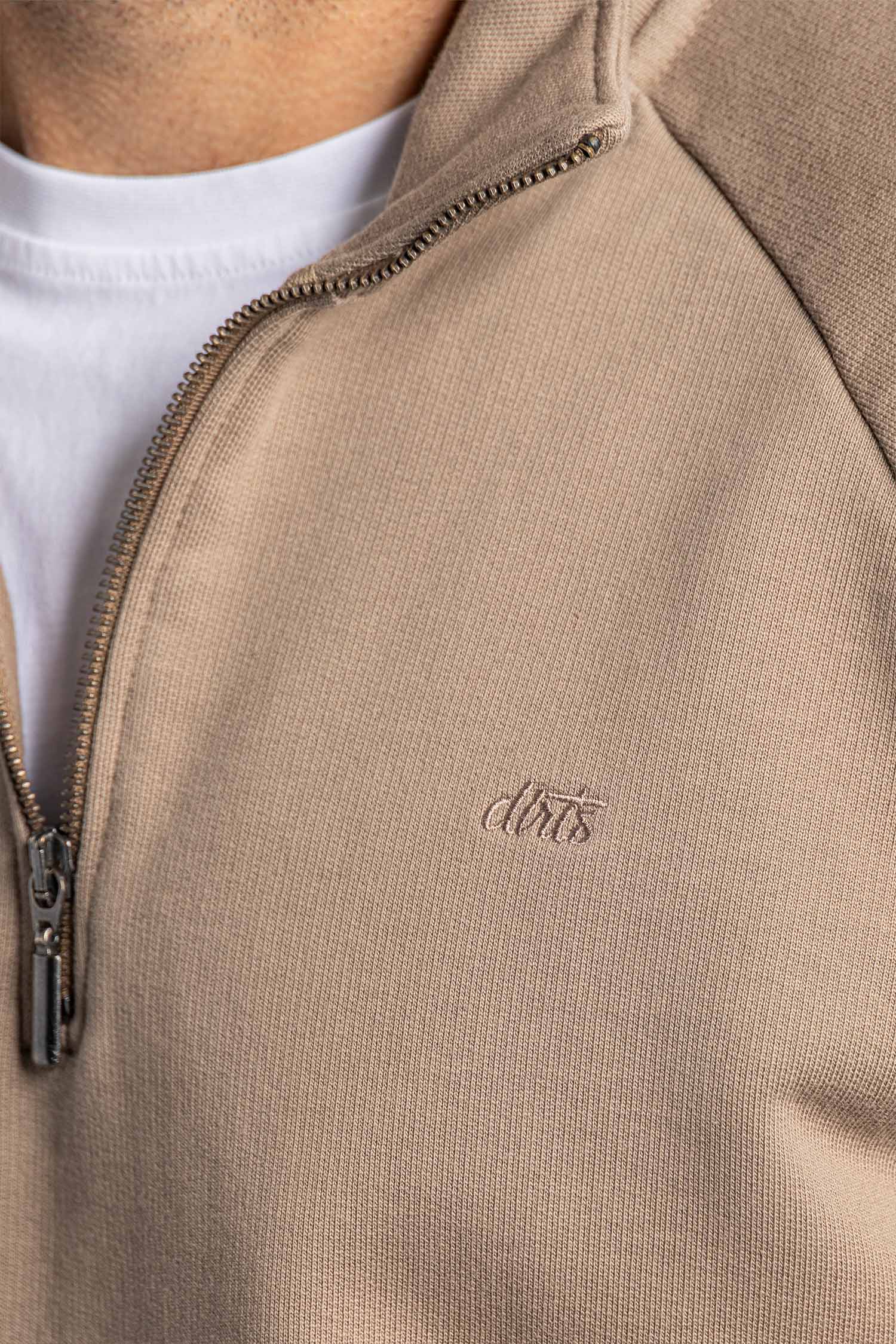 Quarter Zip Raglan aus Bio Baumwolle von Dirts