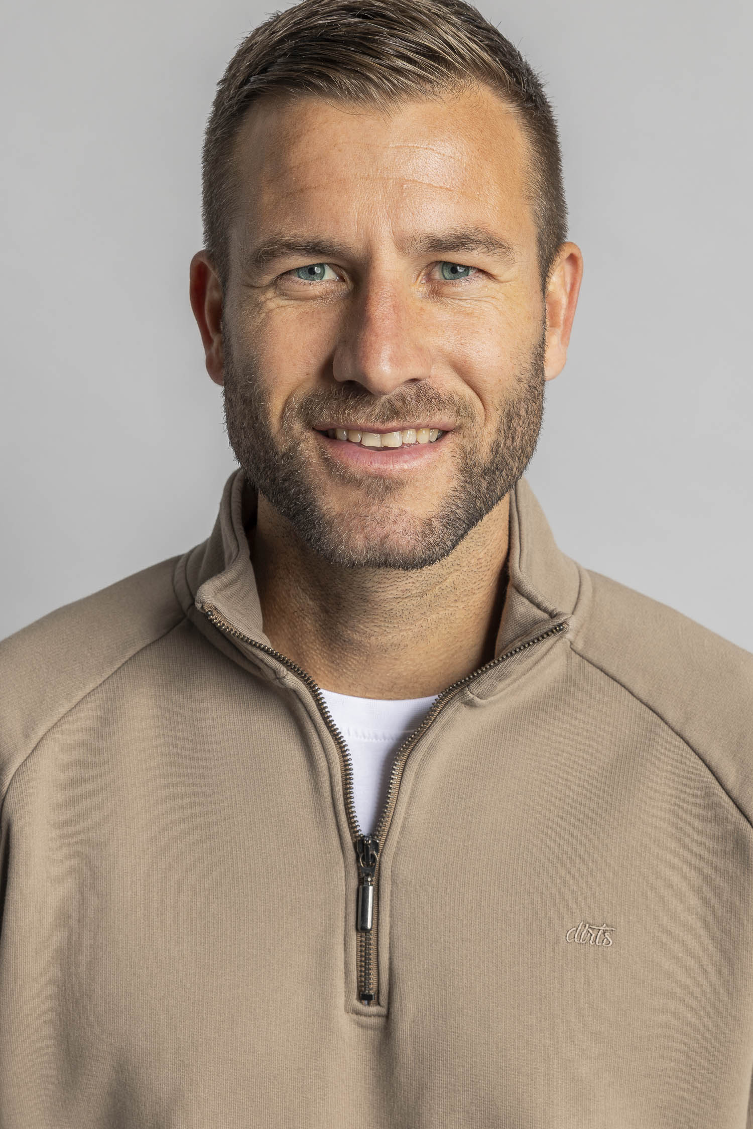 Quarter Zip Raglan aus Bio Baumwolle von Dirts
