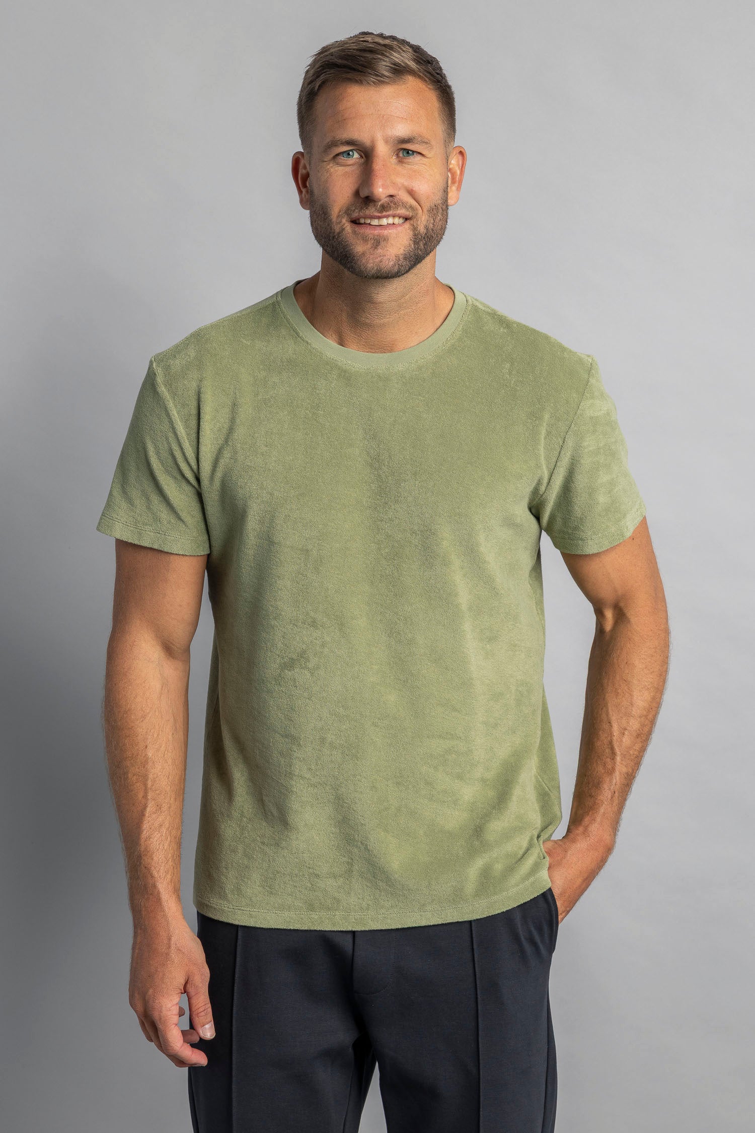 Terry T-Shirt in verschiedenen Farben aus Bio Baumwolle von Dirts