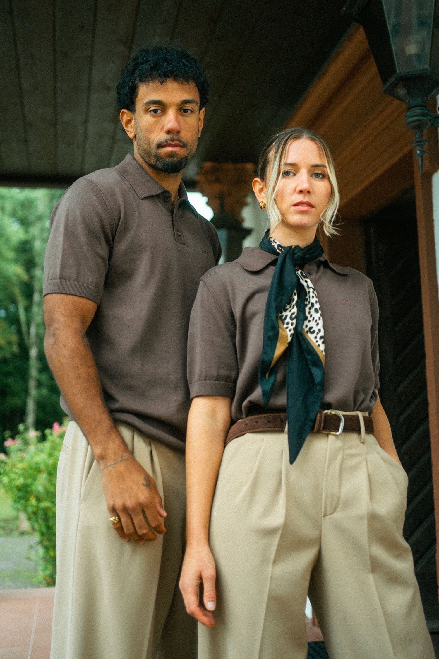 Knit Poloshirt aus Bio Baumwolle von Dirts